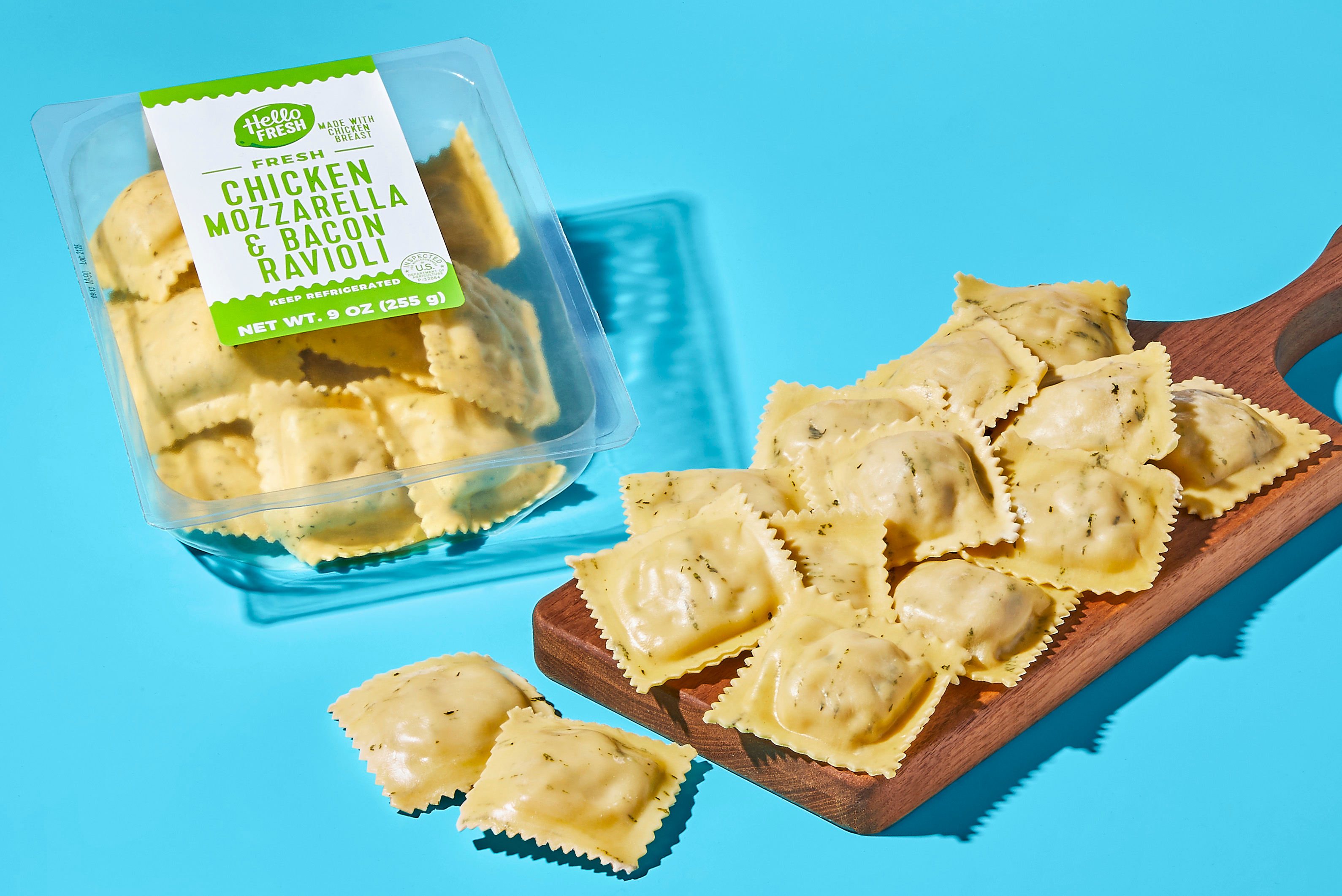 Chicken, Bacon & Mozzarella Ravioli