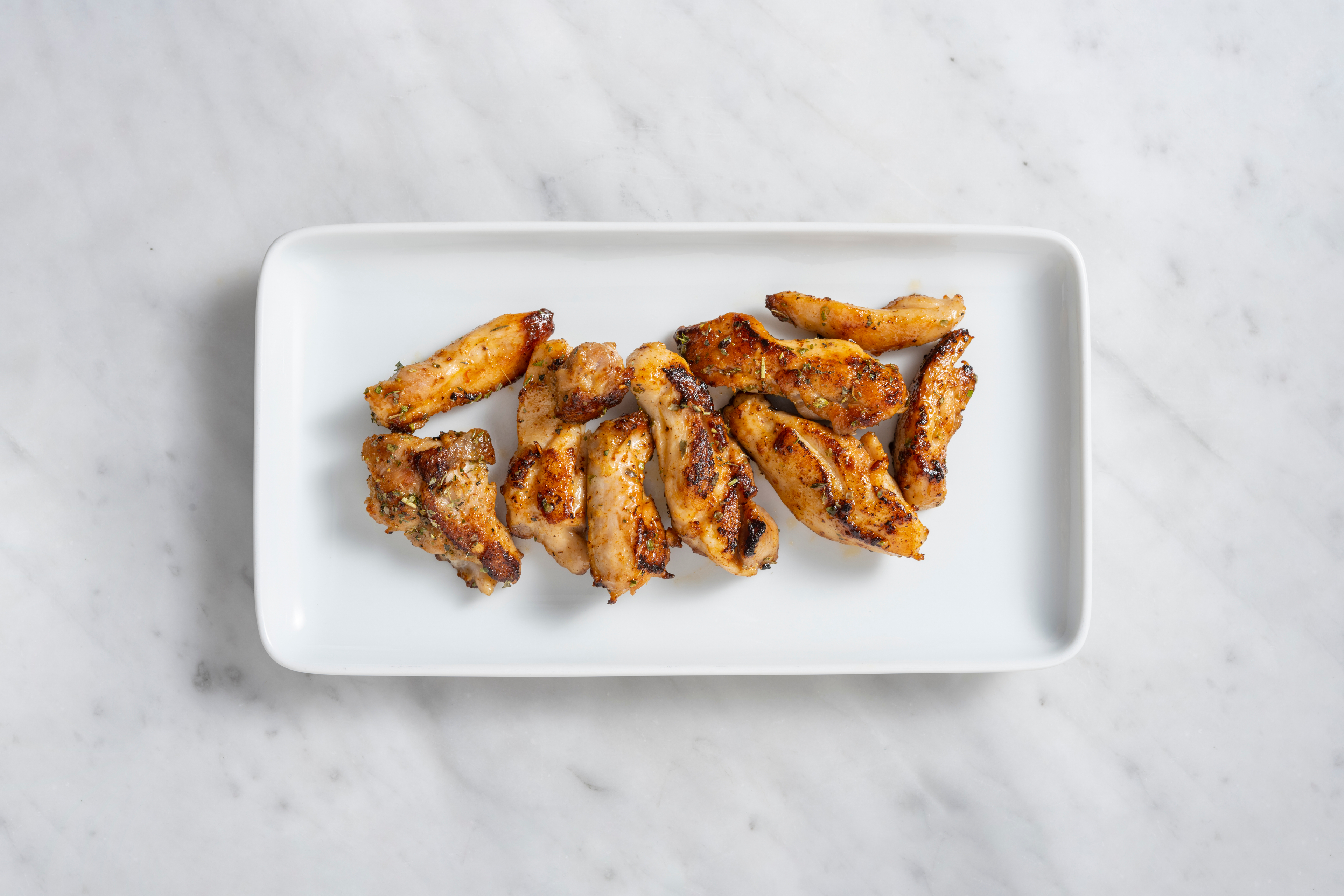 Émincé de filet de poulet marinées en extra