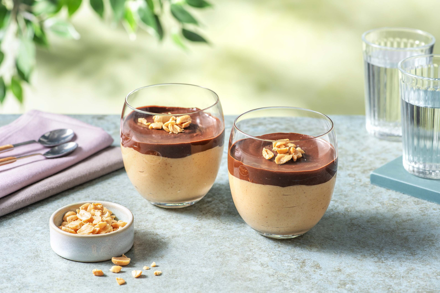 Mousse merveilleuse au beurre d'arachide en extra