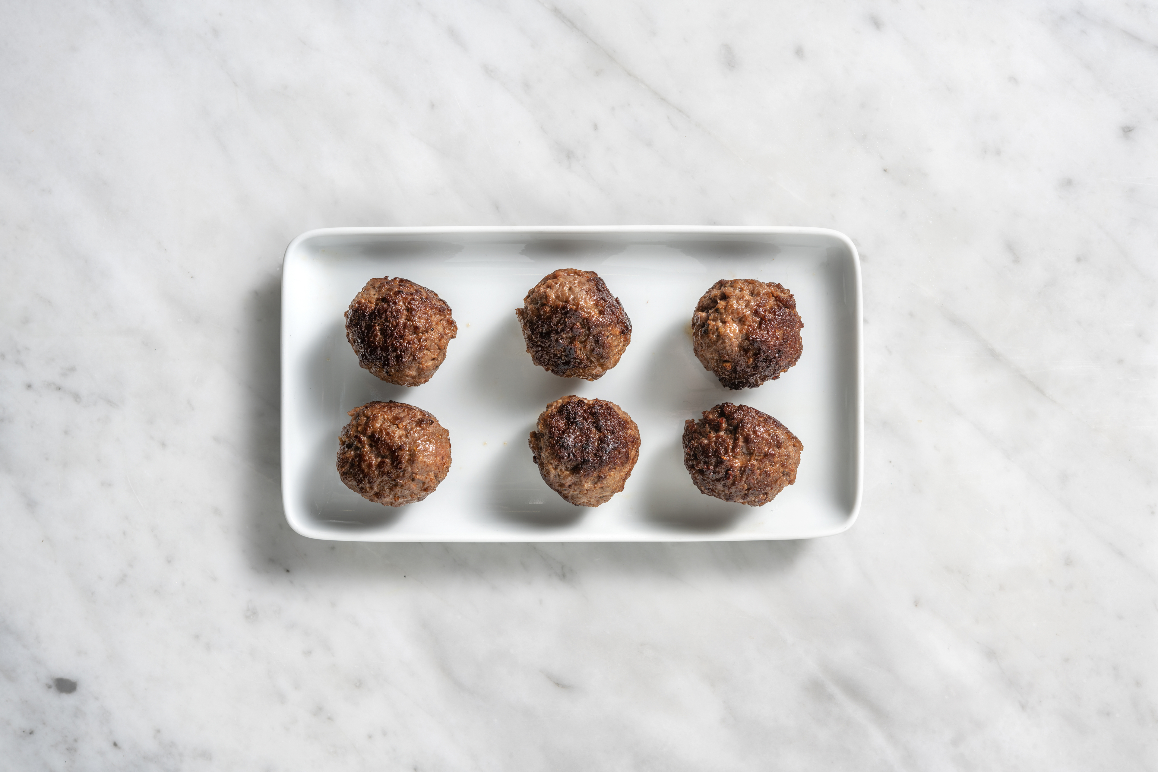Boulettes de viande hachée de bœuf et de porc en extra