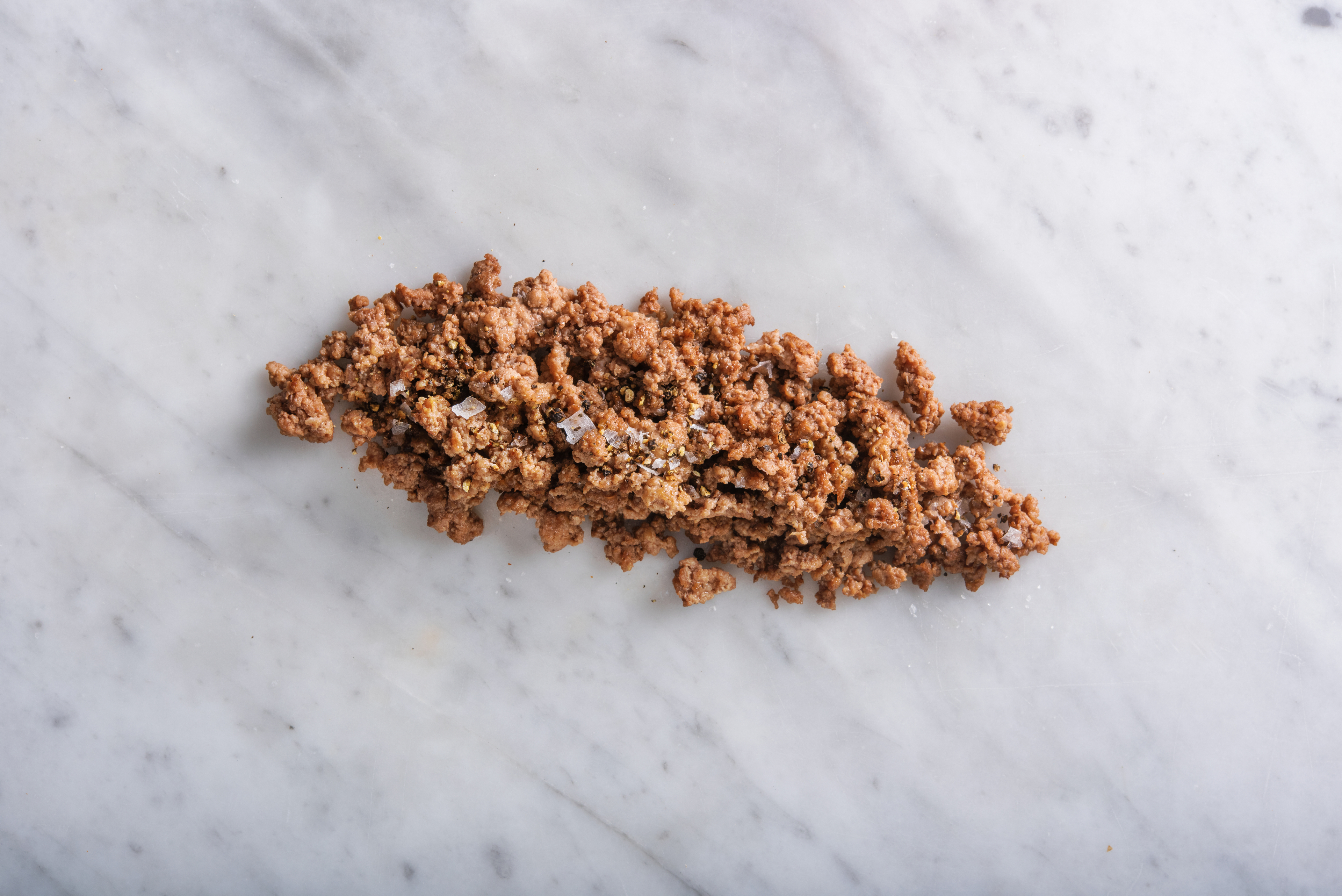 Gemengd gehakt met Italiaanse kruiden als extra