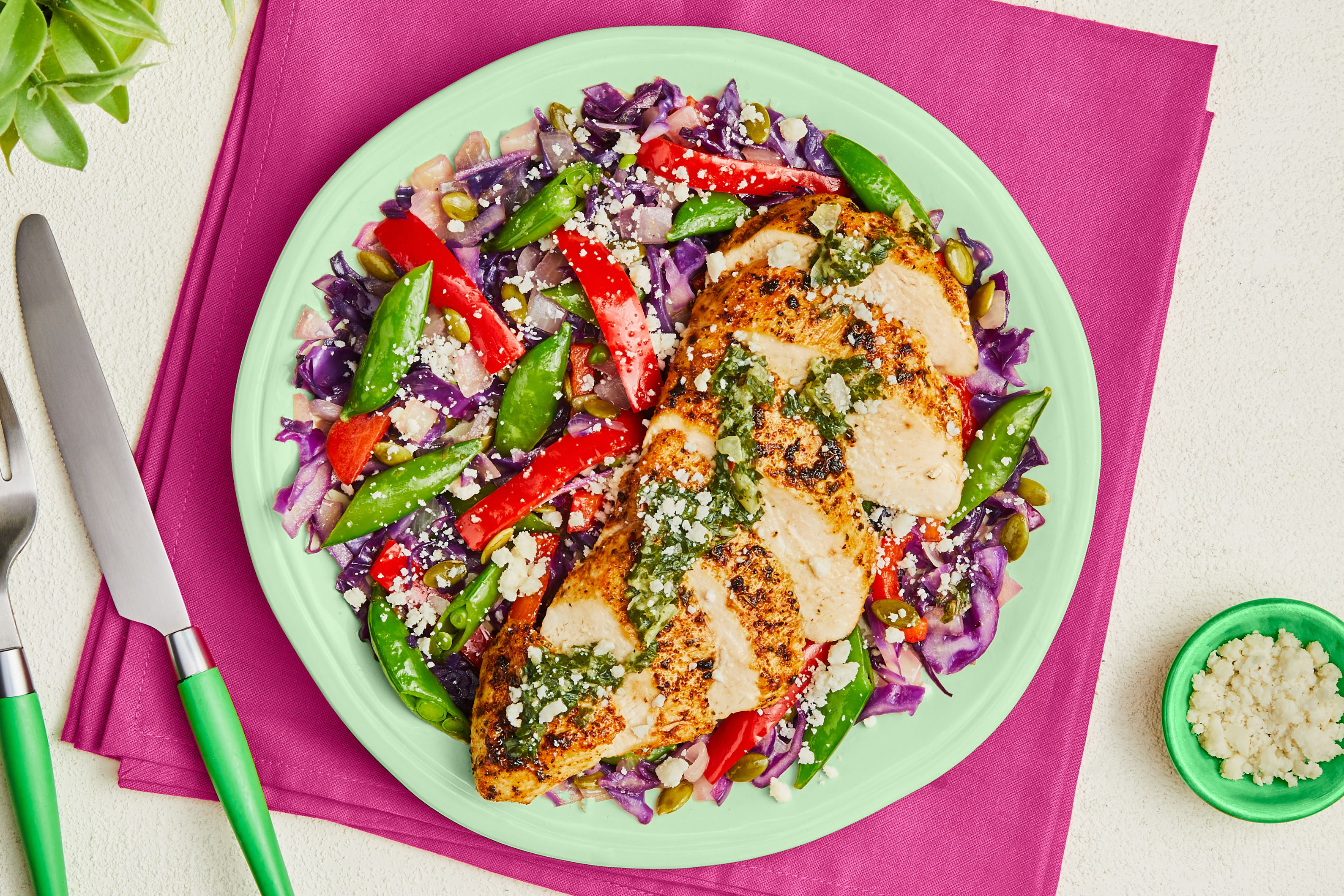 Cuban Chicken with Chimichurri