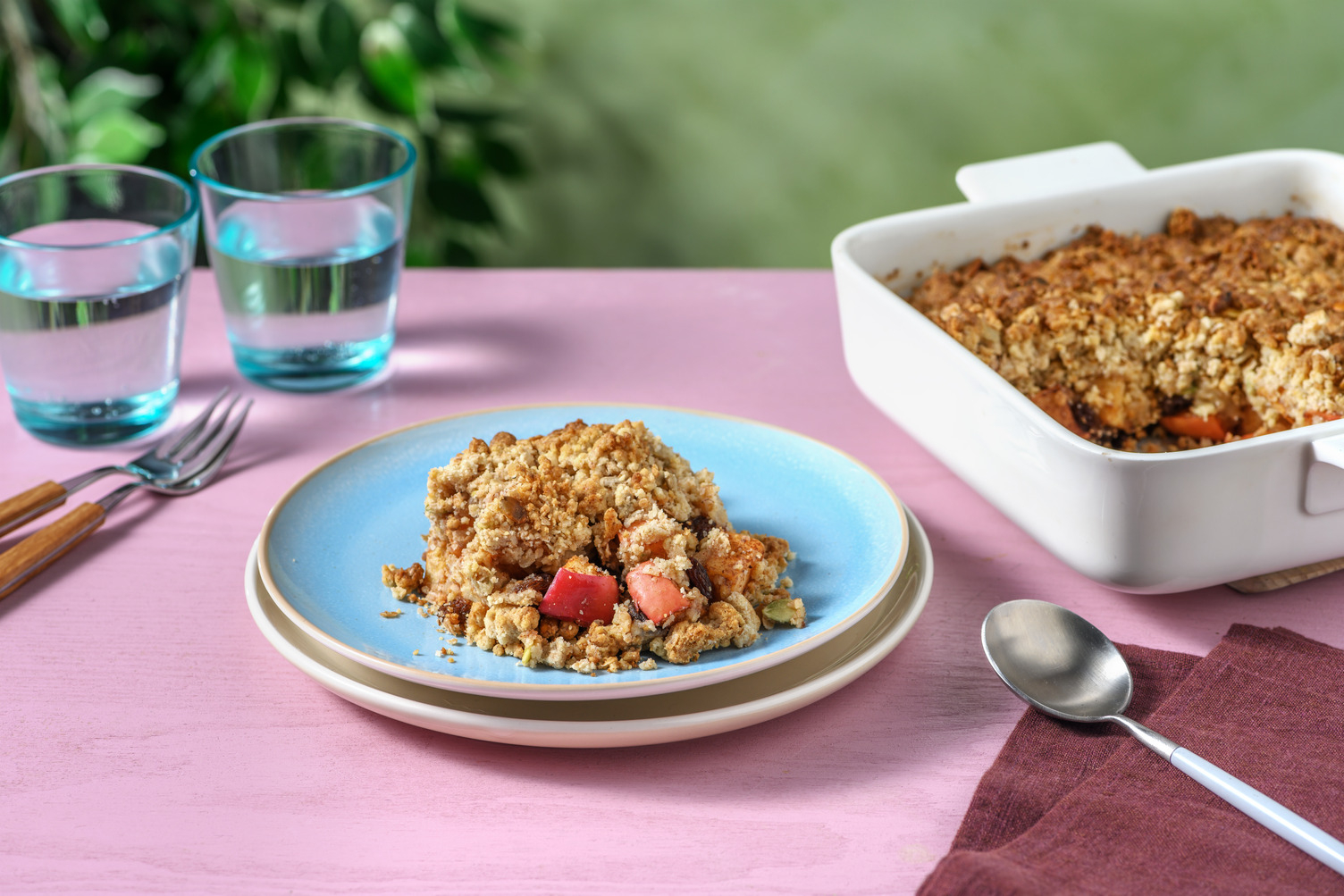 Box Pâtisserie | Crumble aux pommes à l'épeautre