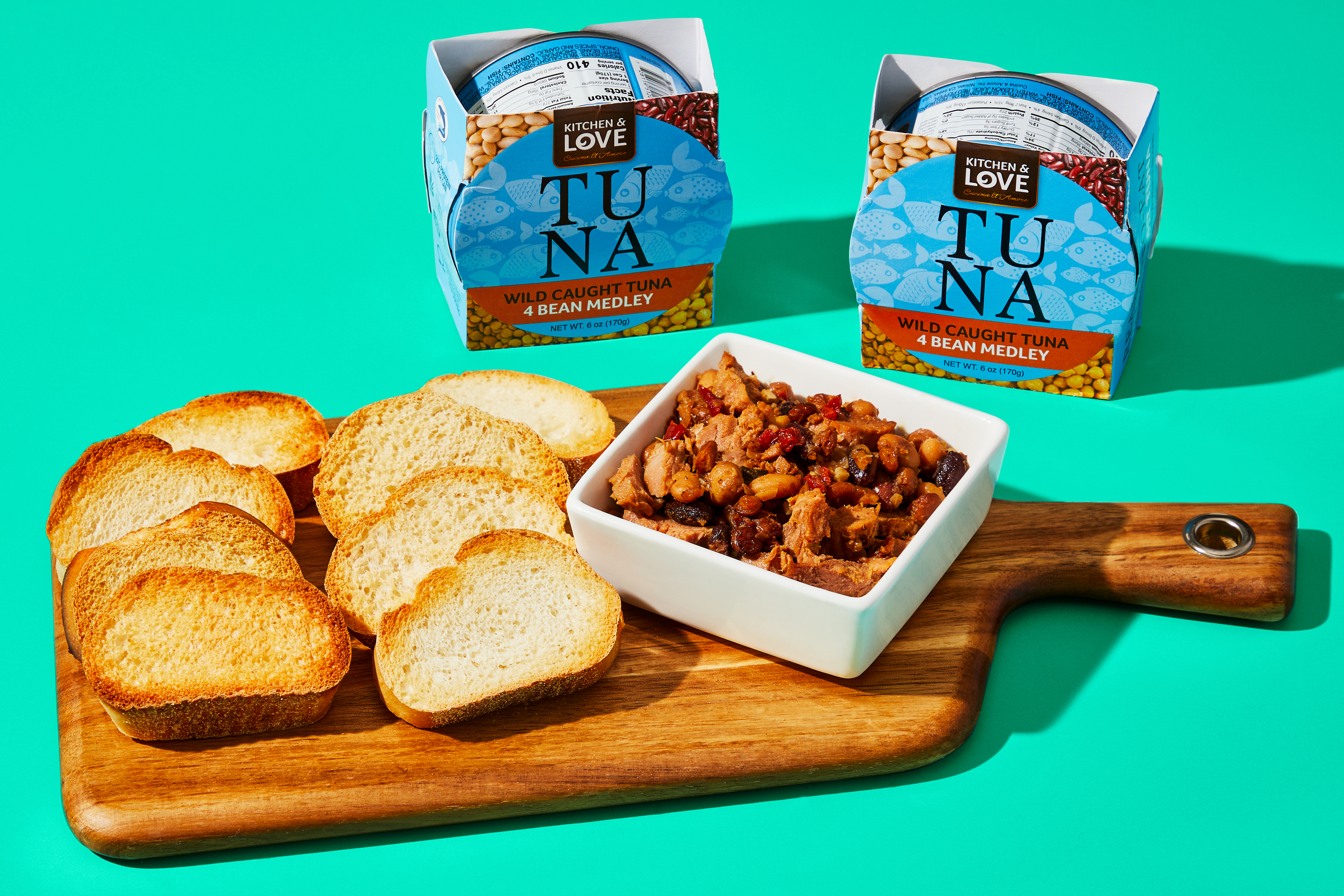 Tuna & Bean Medley with Crostini