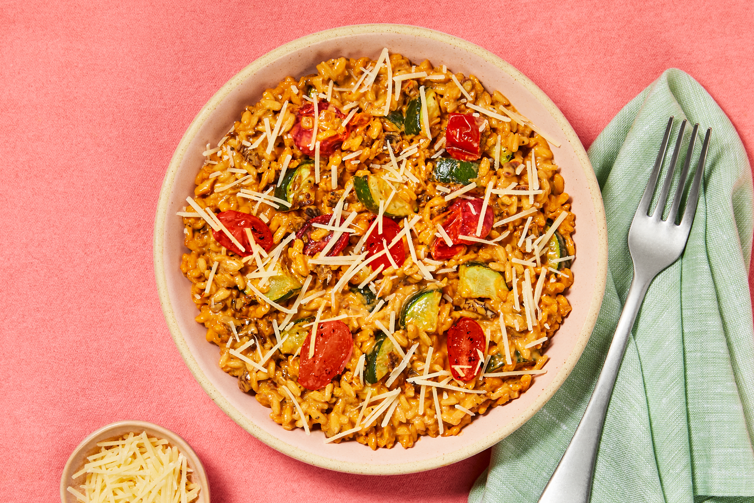 Chicken Sausage & Sun-Dried Tomato Risotto