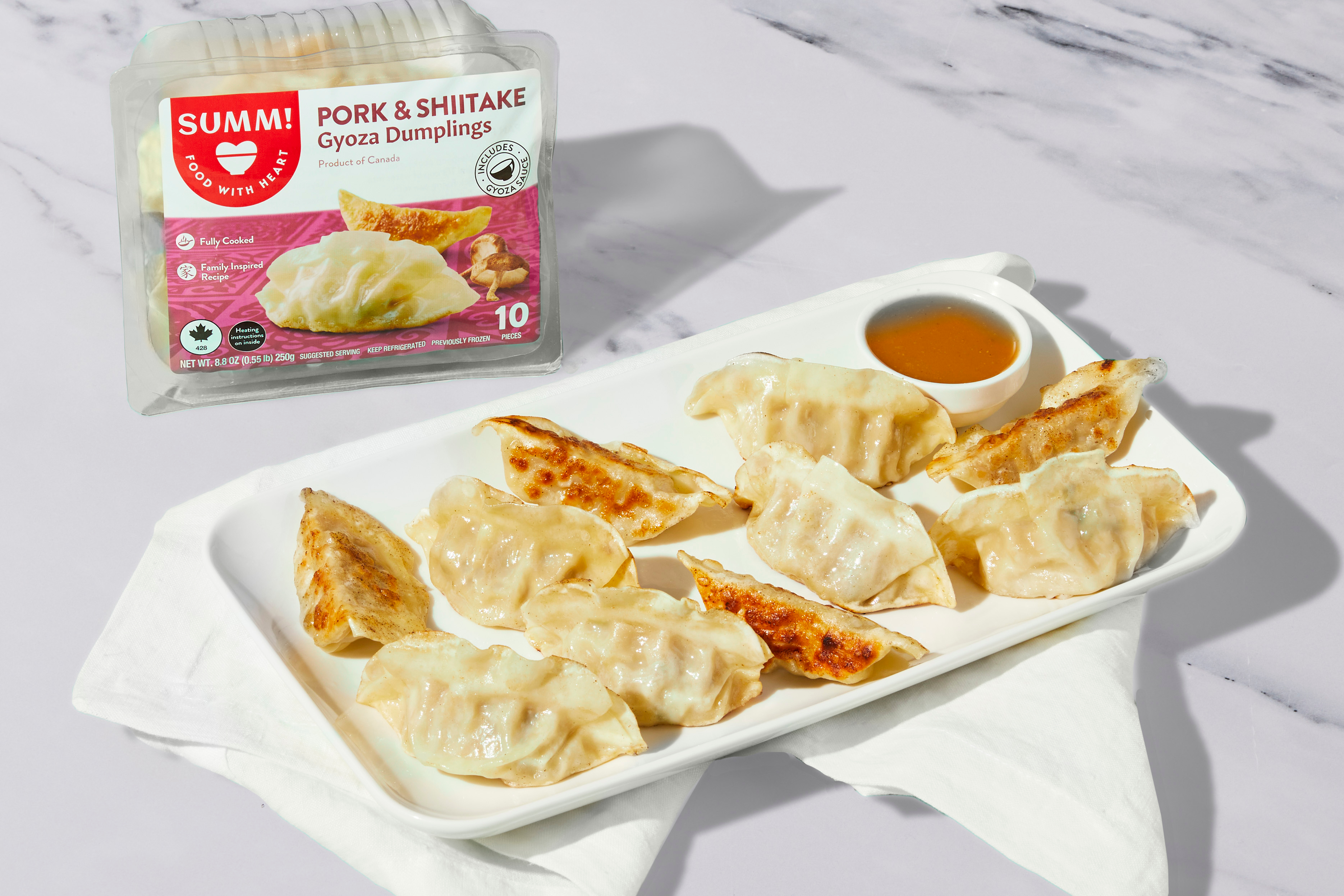 Pork & Shiitake Gyoza Dumplings