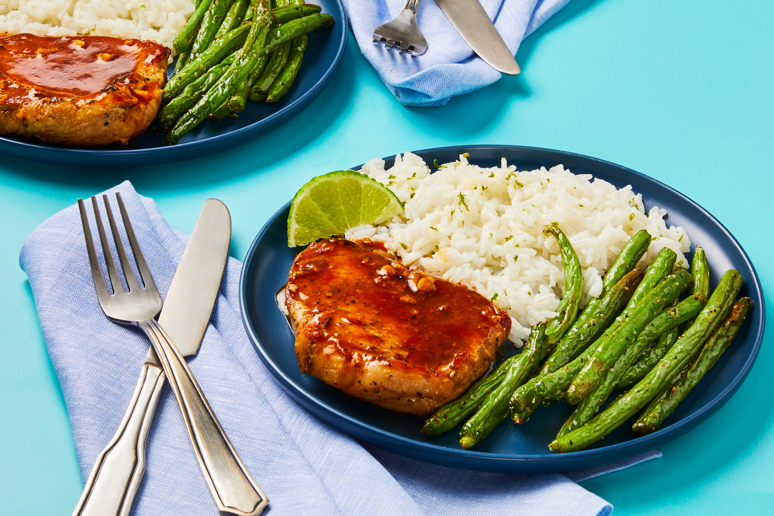 Sriracha Apricot Pork Chops