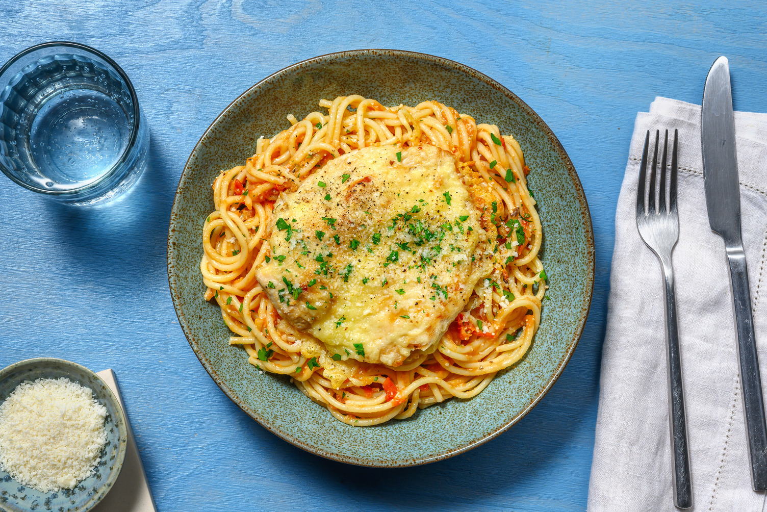 Überbackenes Piri Piri Hähnchen