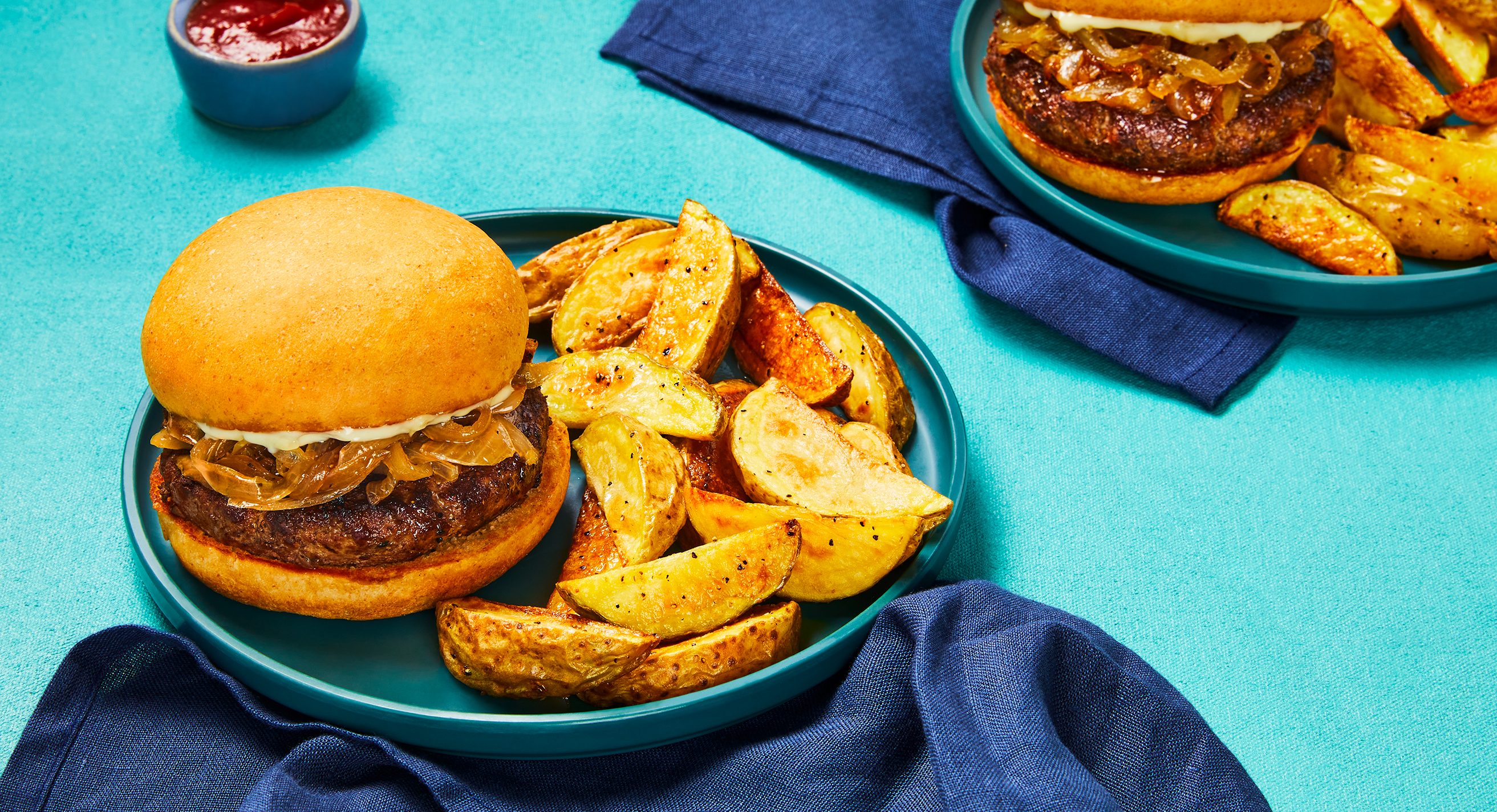 Caramelized Onion Burgers