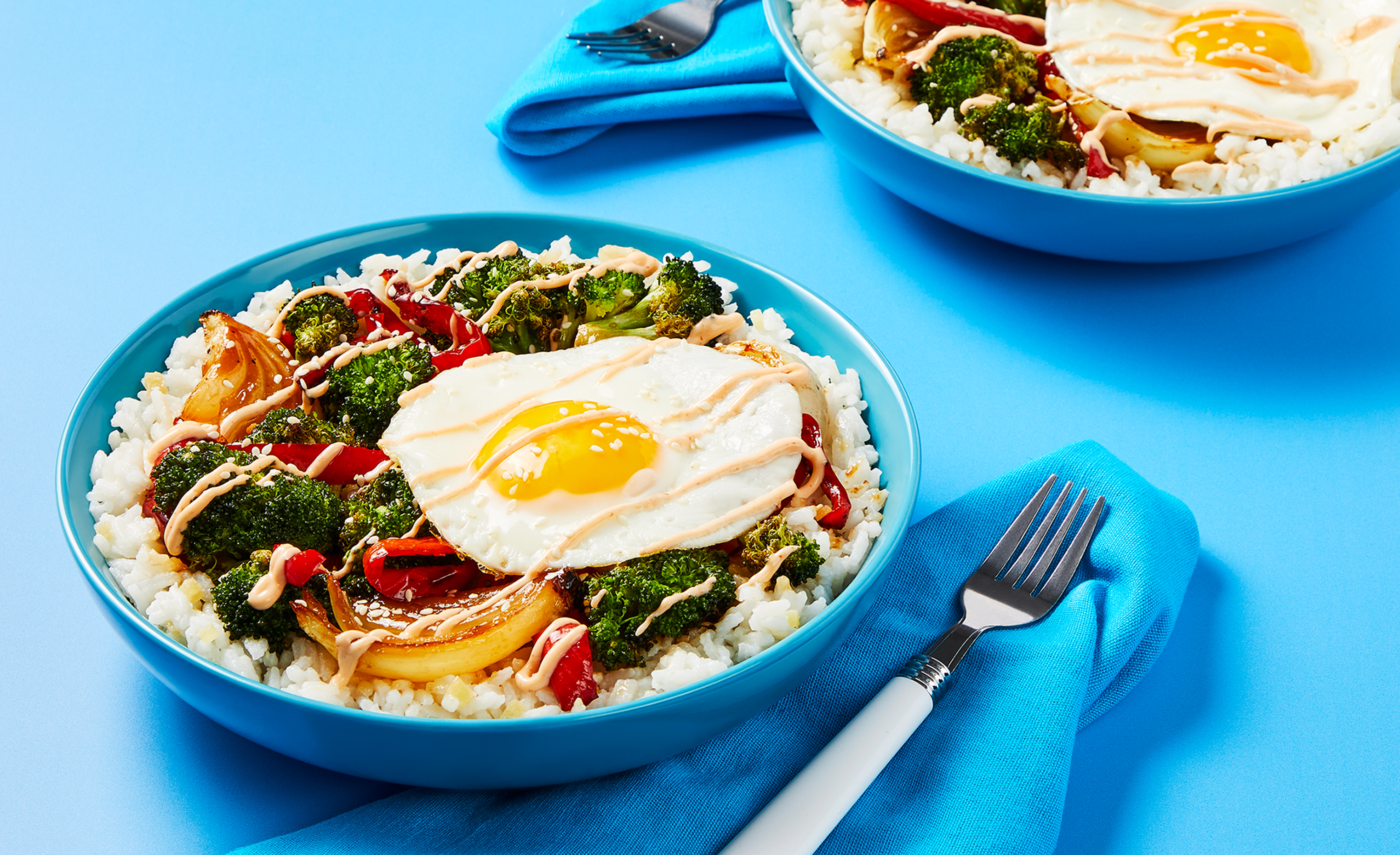 Sticky-Sweet Broccoli Bowls