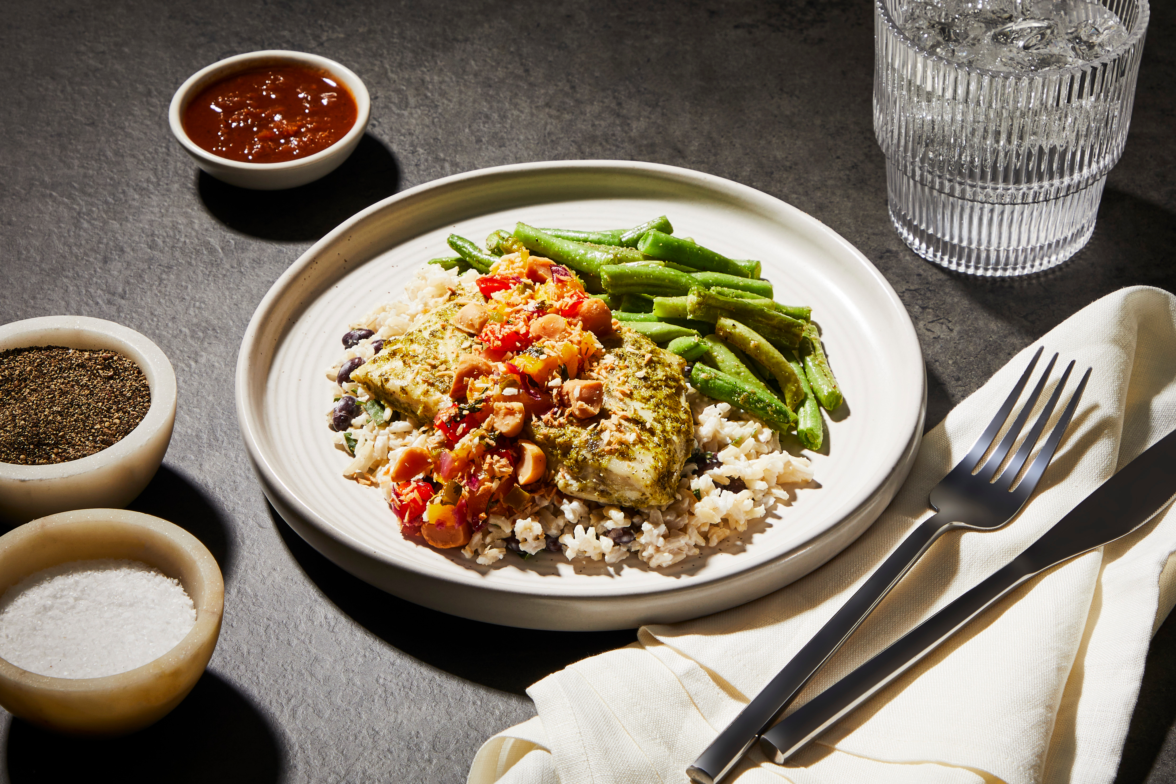 Hawaiian Teriyaki Barramundi