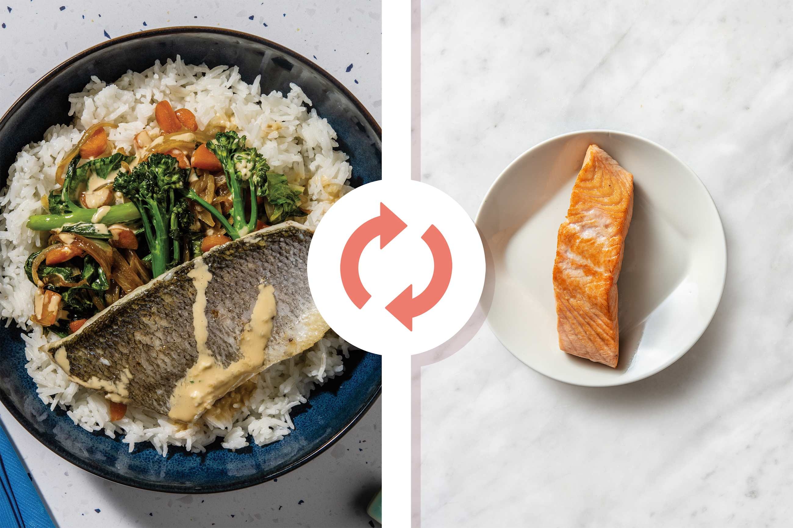 Japanese-Style Salmon Bowl