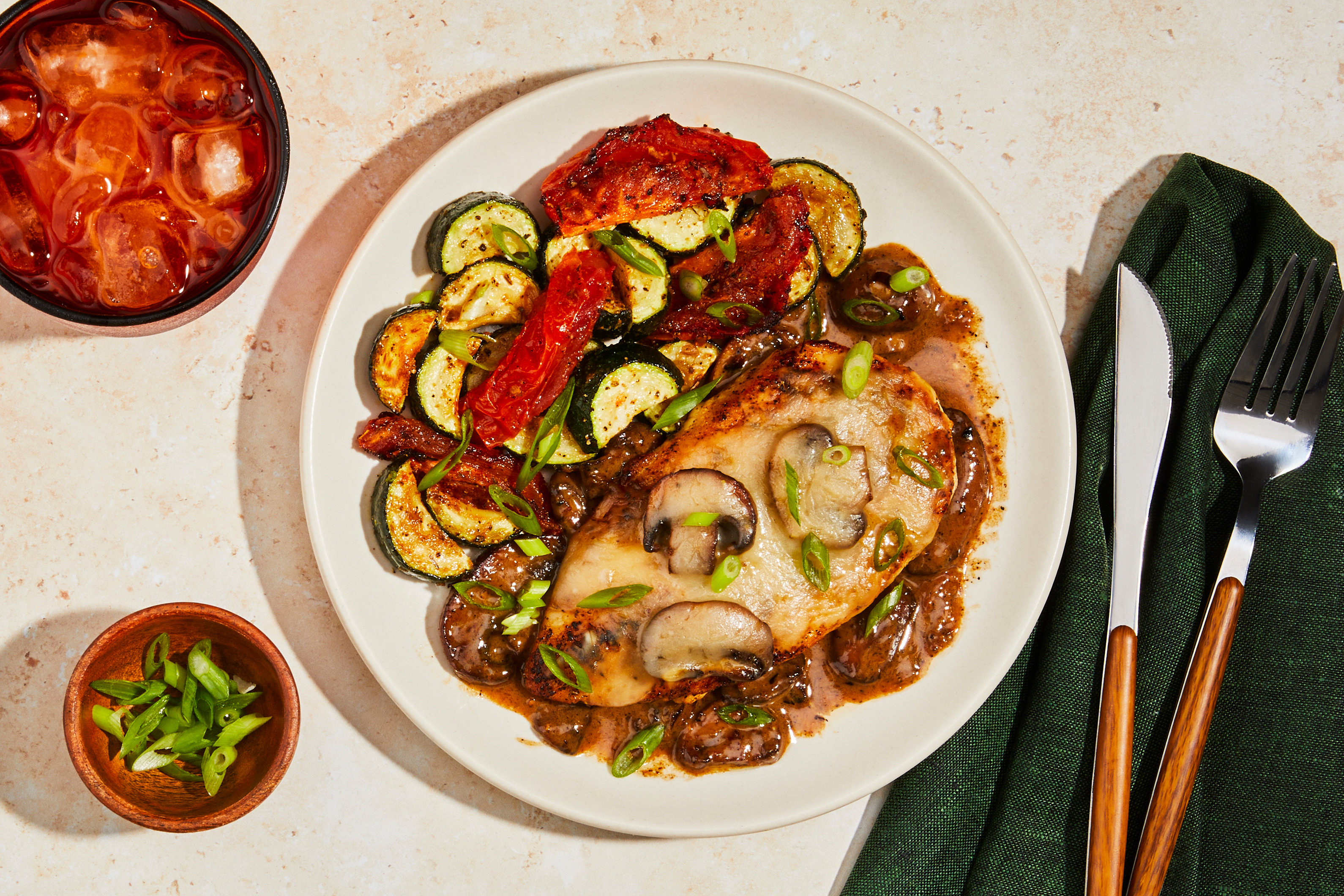 Monterey Jack Smothered Fully Cooked Chicken