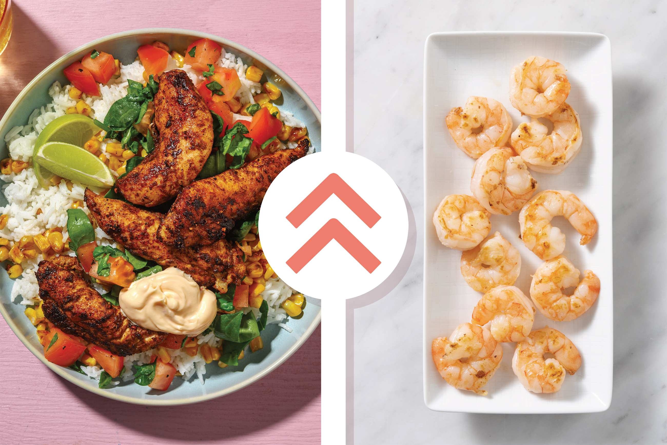 Peri-Peri Prawns & Charred Corn Rice Bowl