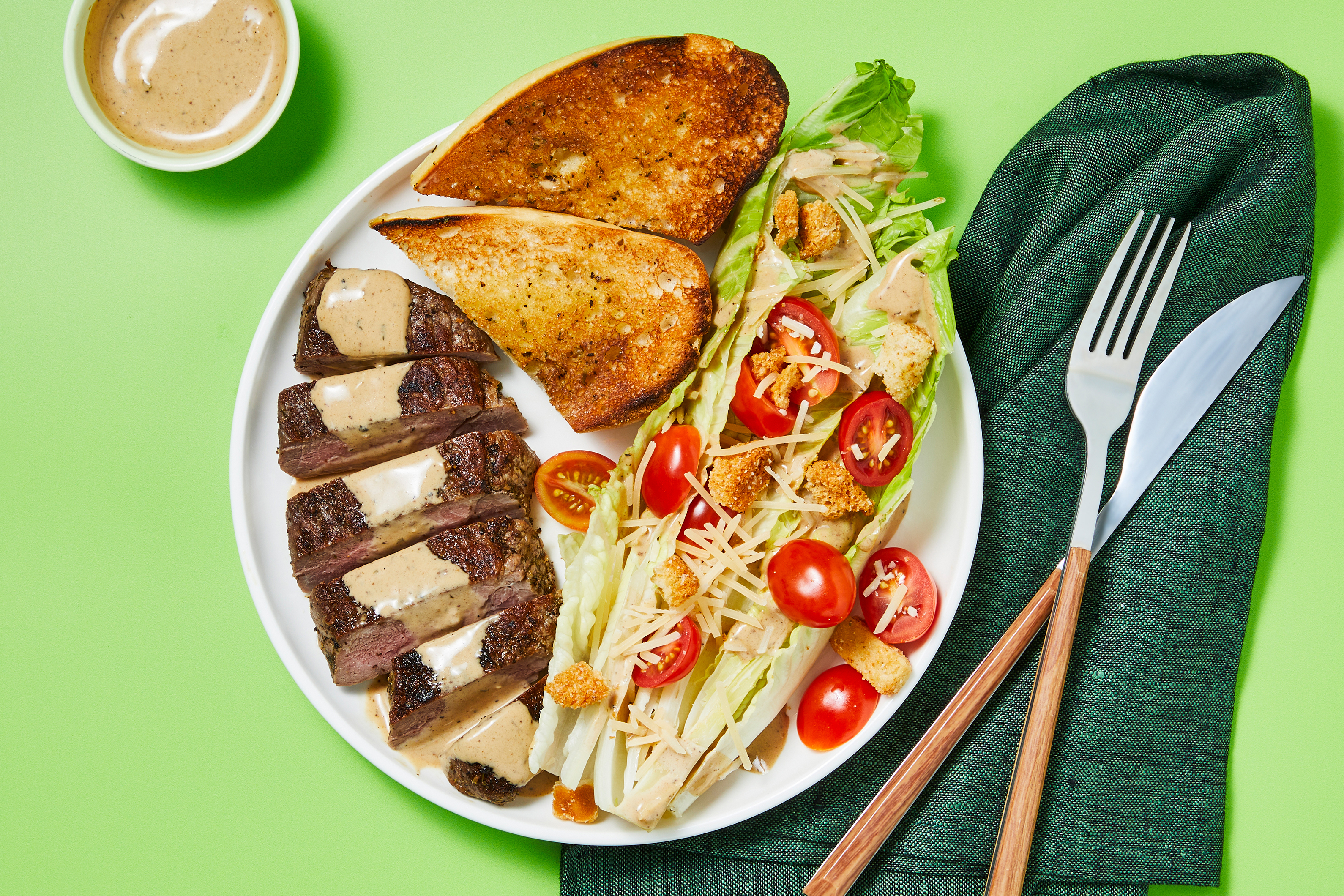 Steakhouse-Style Steak & Wedge Salad