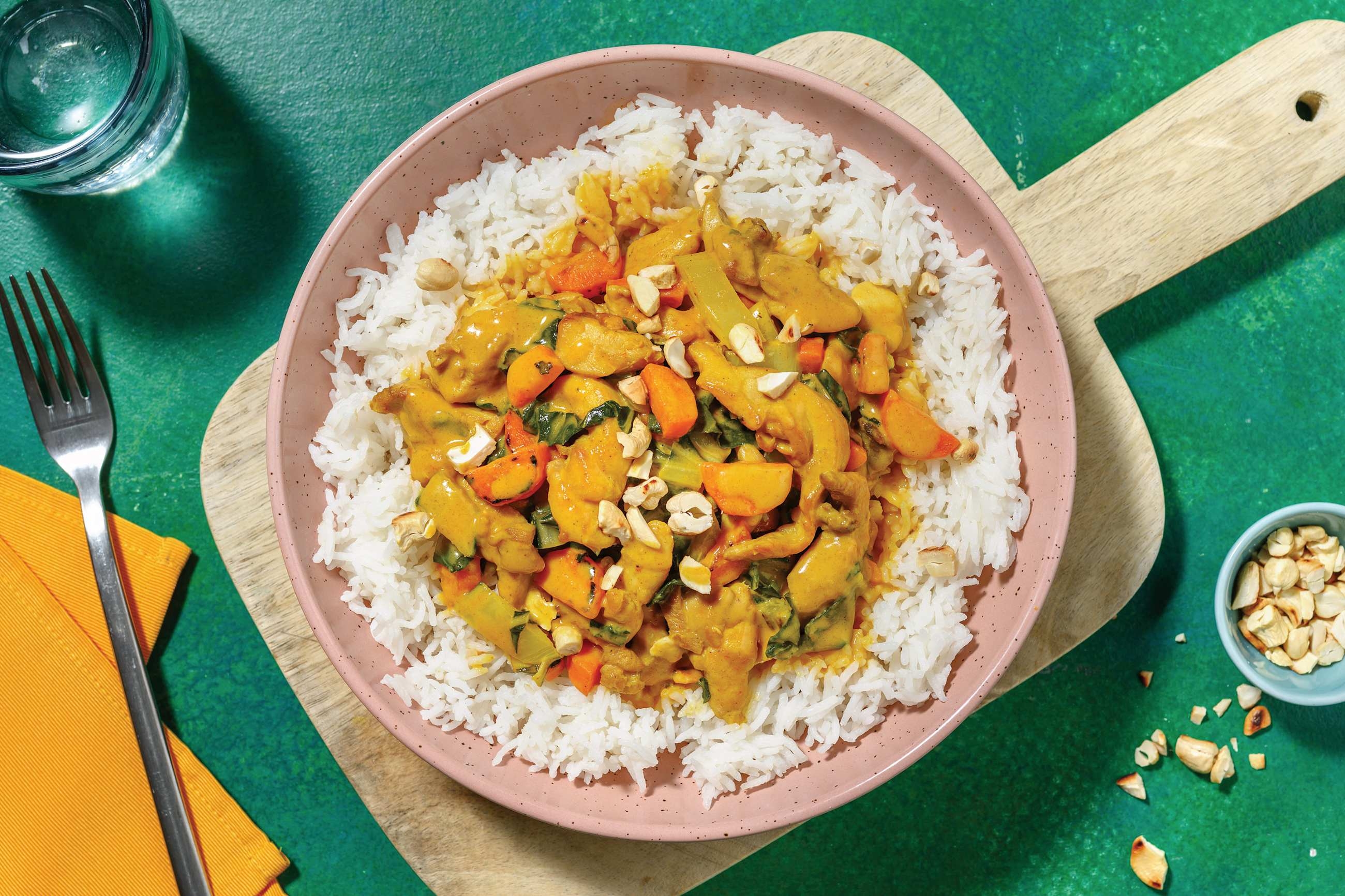 Quick Mild Indian Chicken Curry