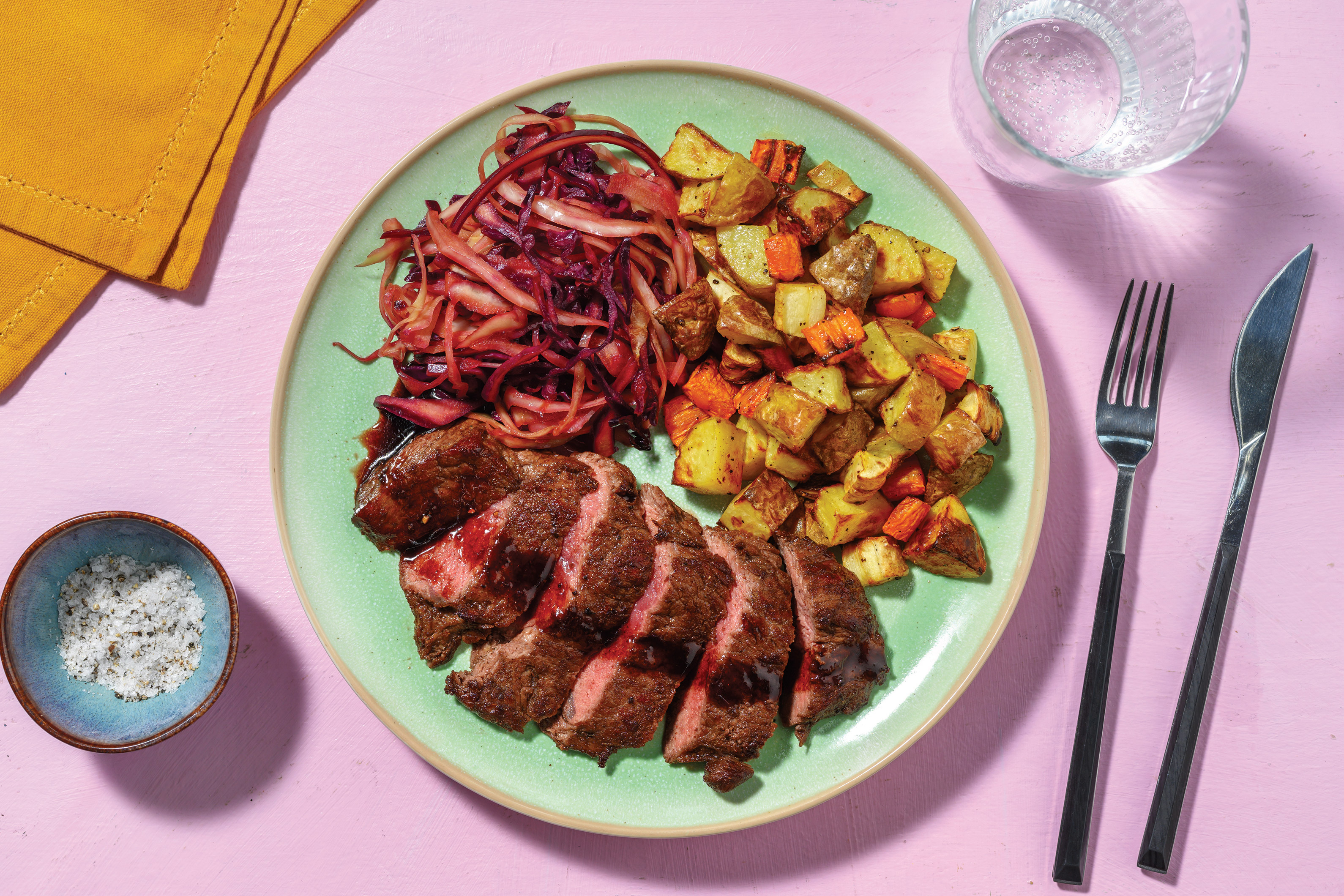 Cherry-Glazed Beef Rump