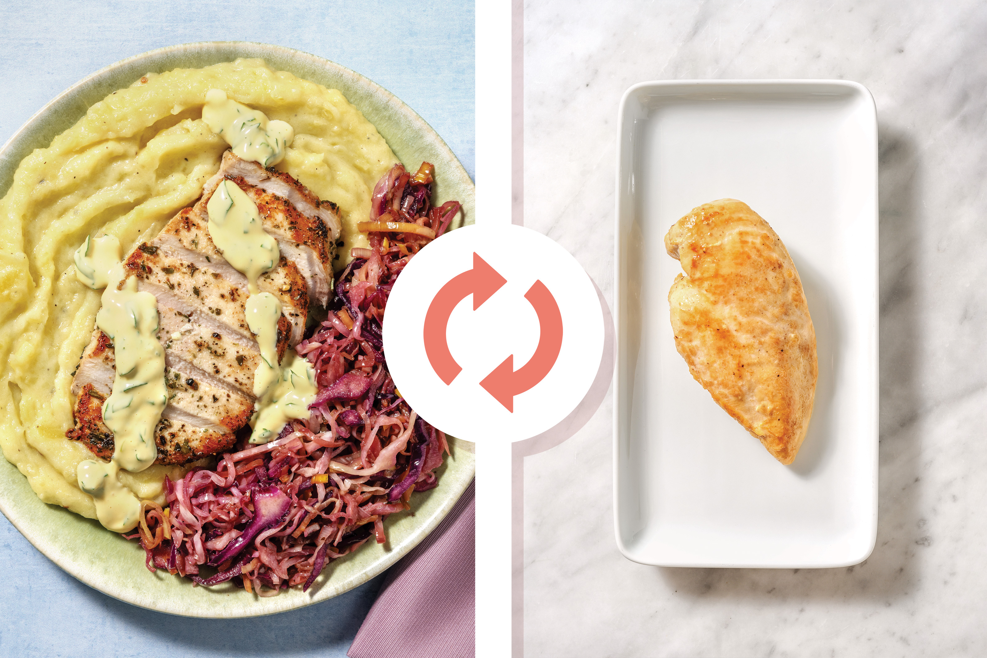 Herby Chicken & Garlic Hollandaise