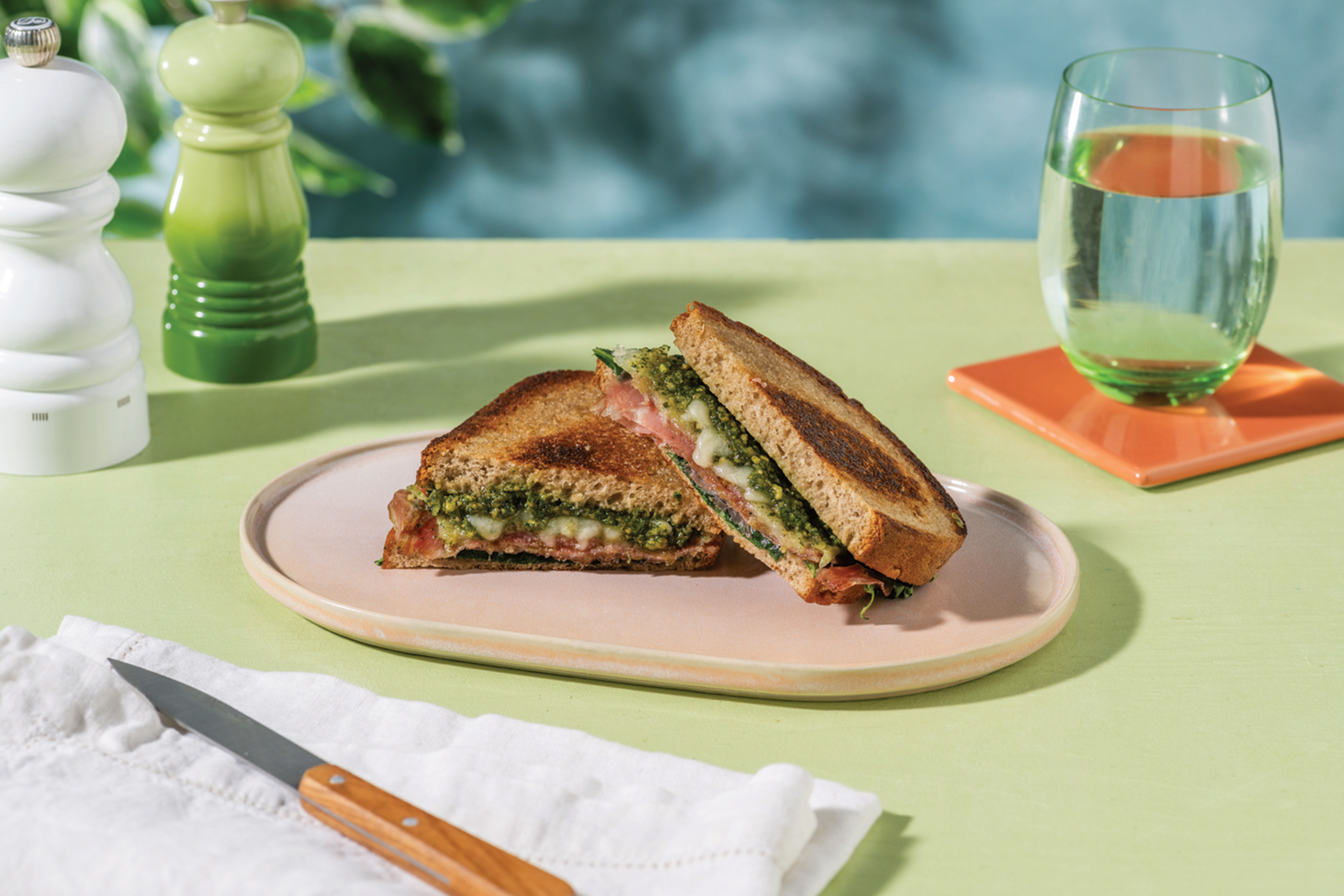 Prosciutto & Cheese Toastie