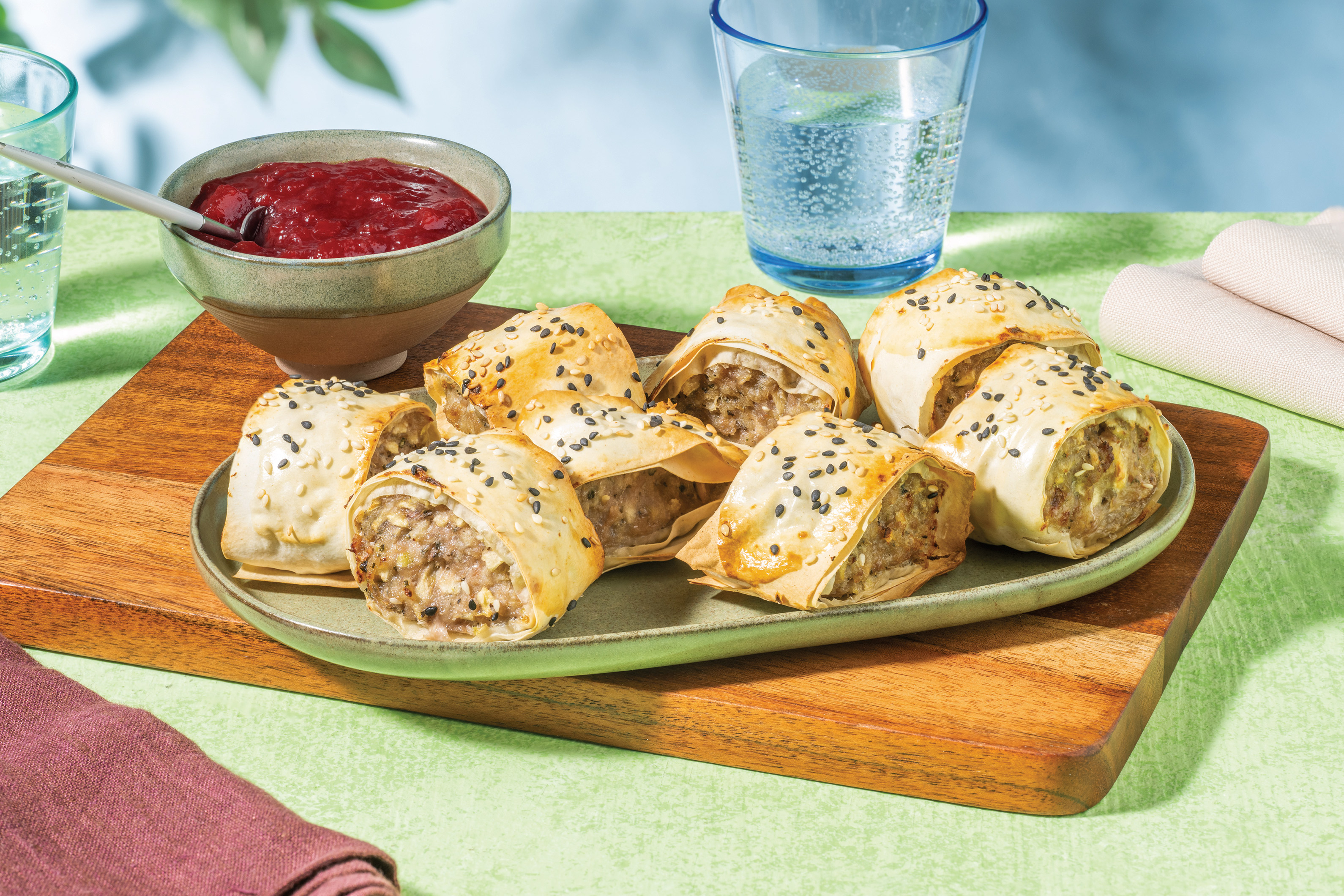 Pork, Apple & Sage Sausage Rolls