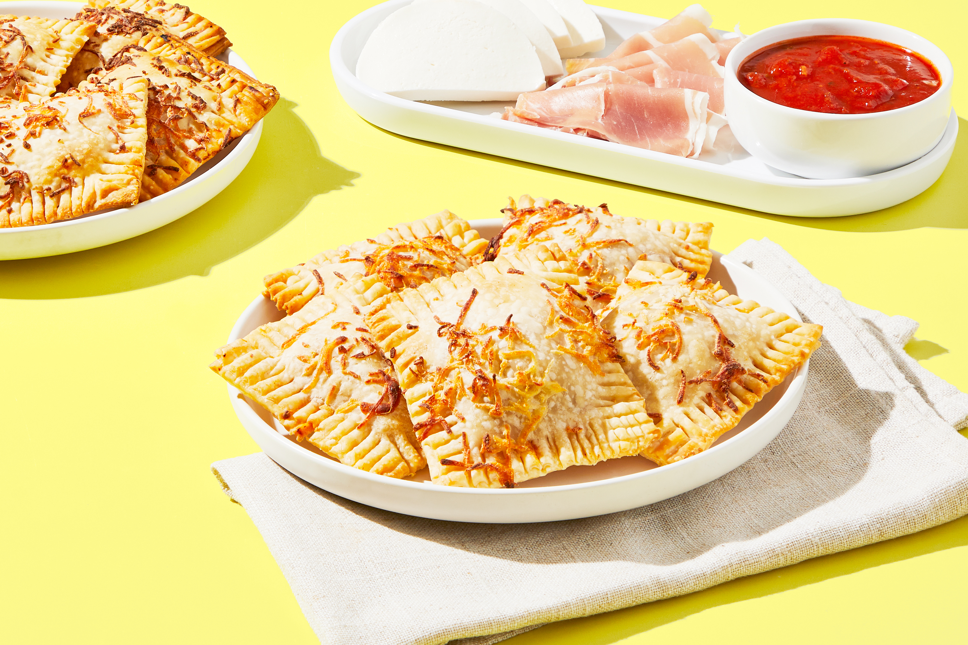 Prosciutto & Cheese Pizza Pockets