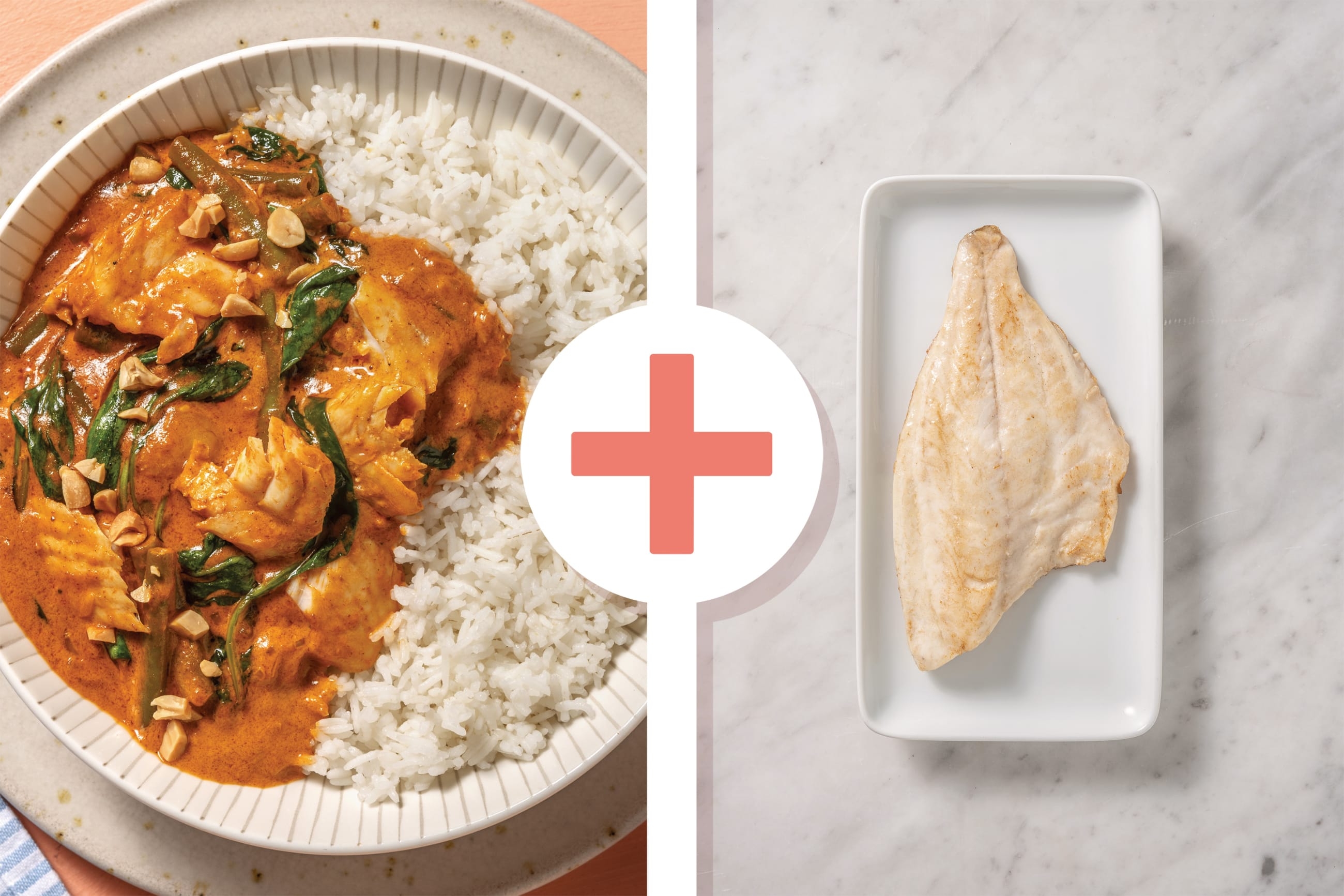 Double White Fish & Veggie Bengali Curry