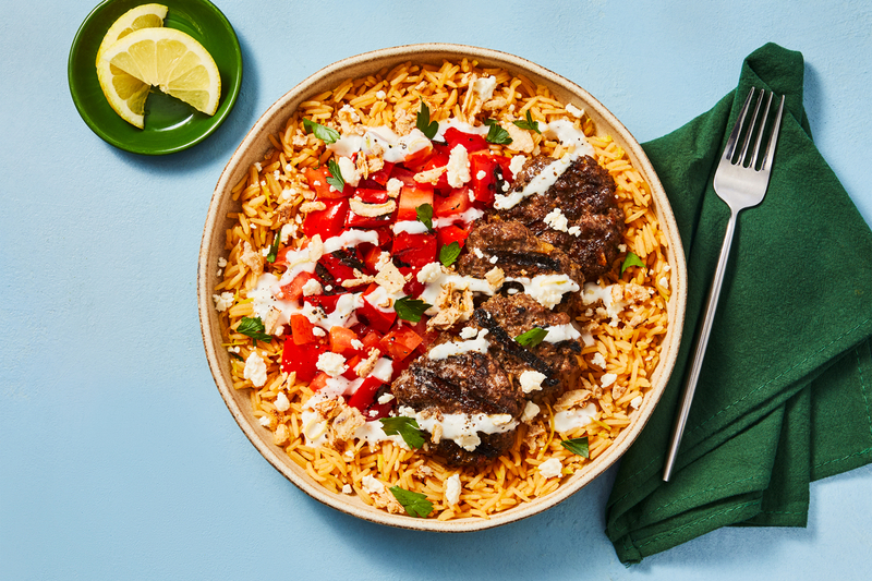 Kofta-Inspired Beef Bowls