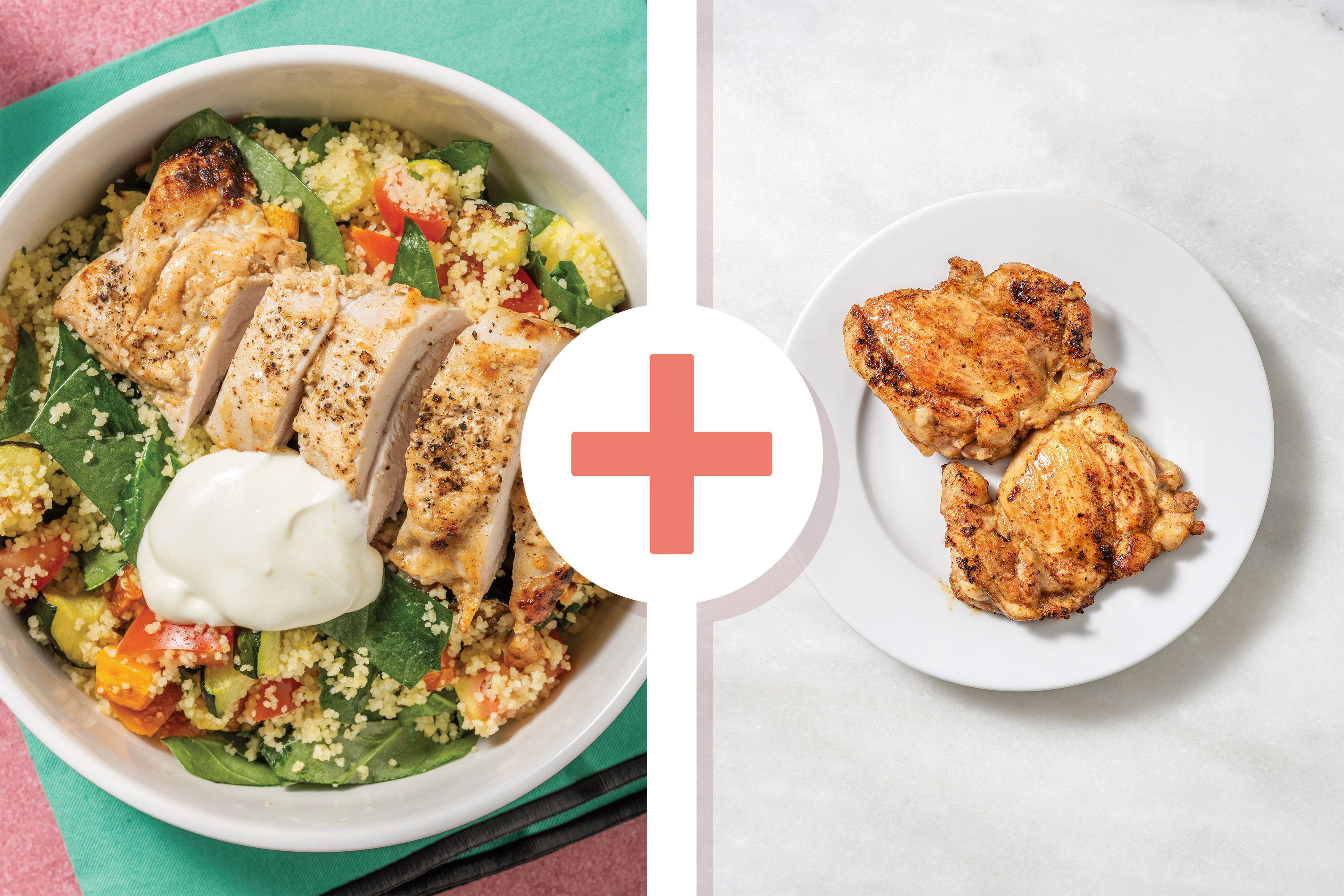 Double Oven-Baked Chermoula Chicken