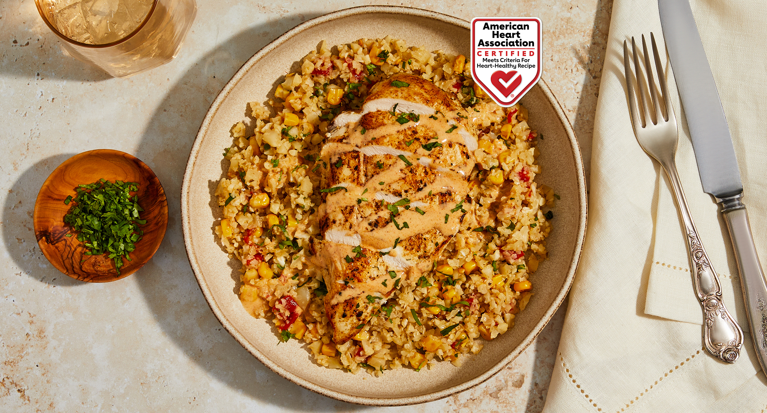 Baja Chicken Bowls with Cauliflower “Rice”