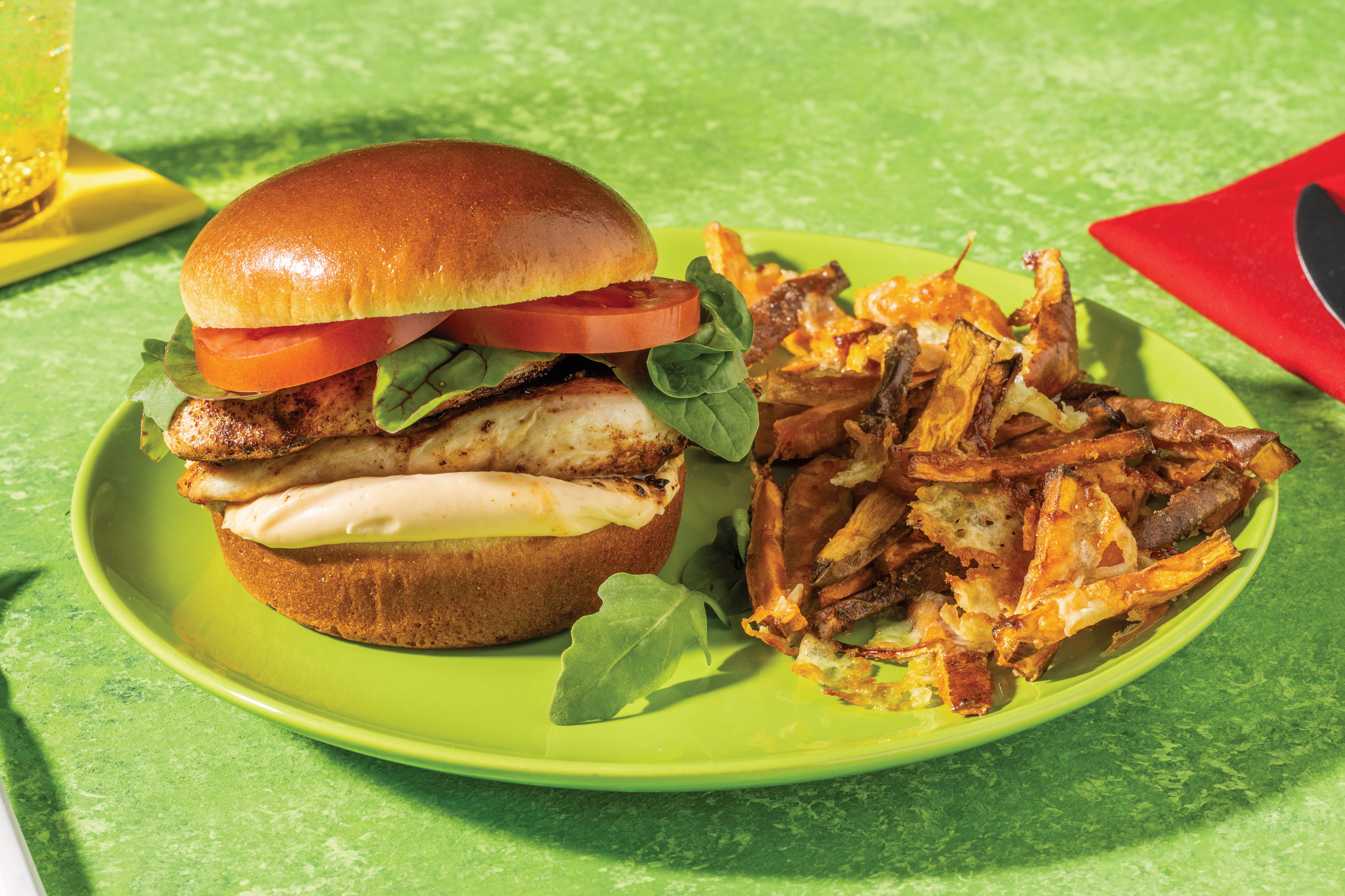 Peri-Peri Chicken Burger