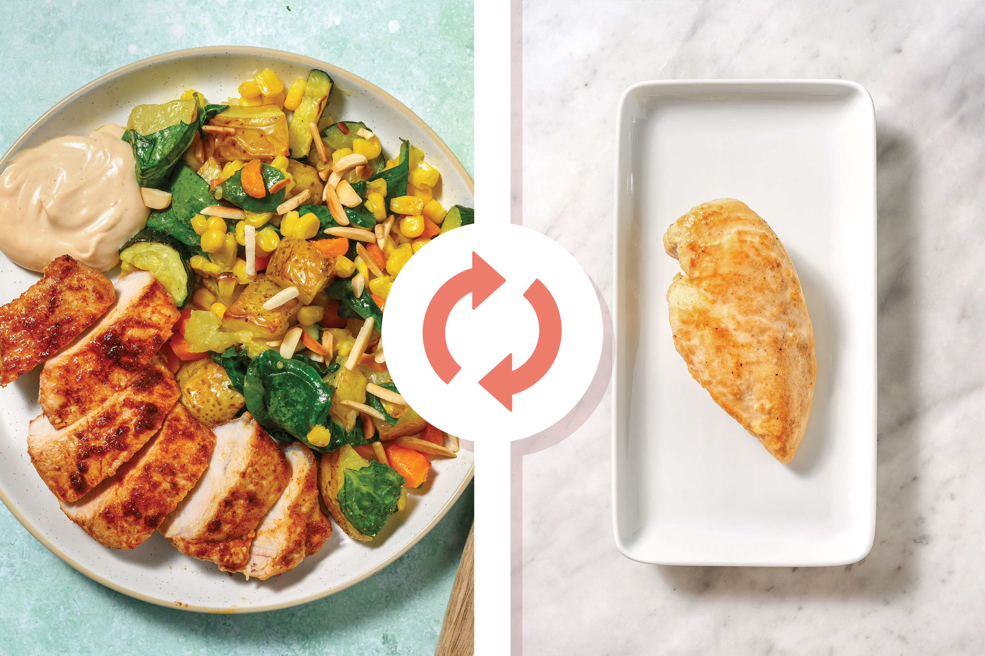 Easy Tex-Mex Chicken Steaks & Smokey Aioli