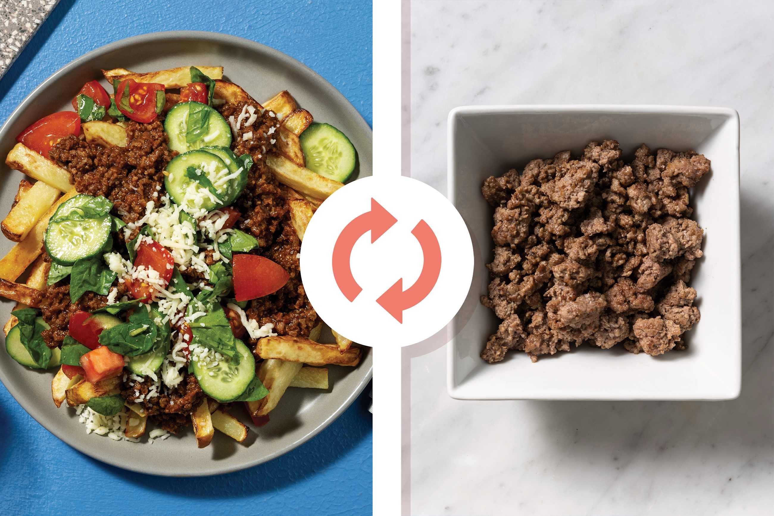 Mexican Beef Loaded Fries