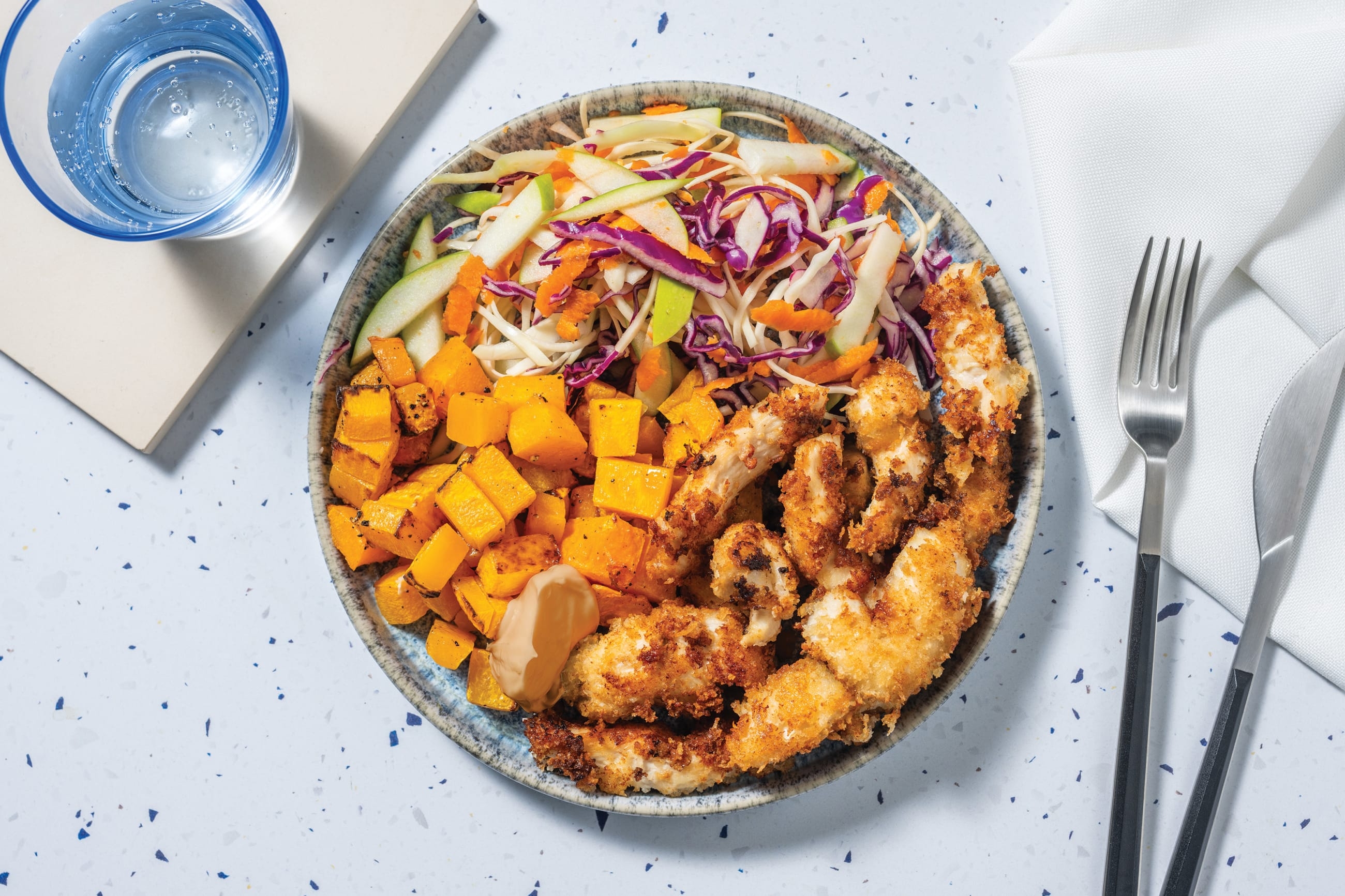Quick American Parmesan Crumbed Chicken