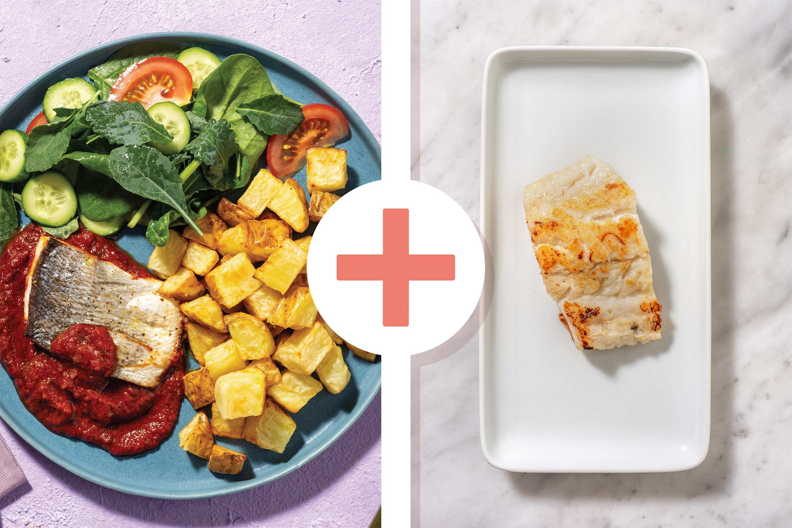 Double Italian Baked Barramundi