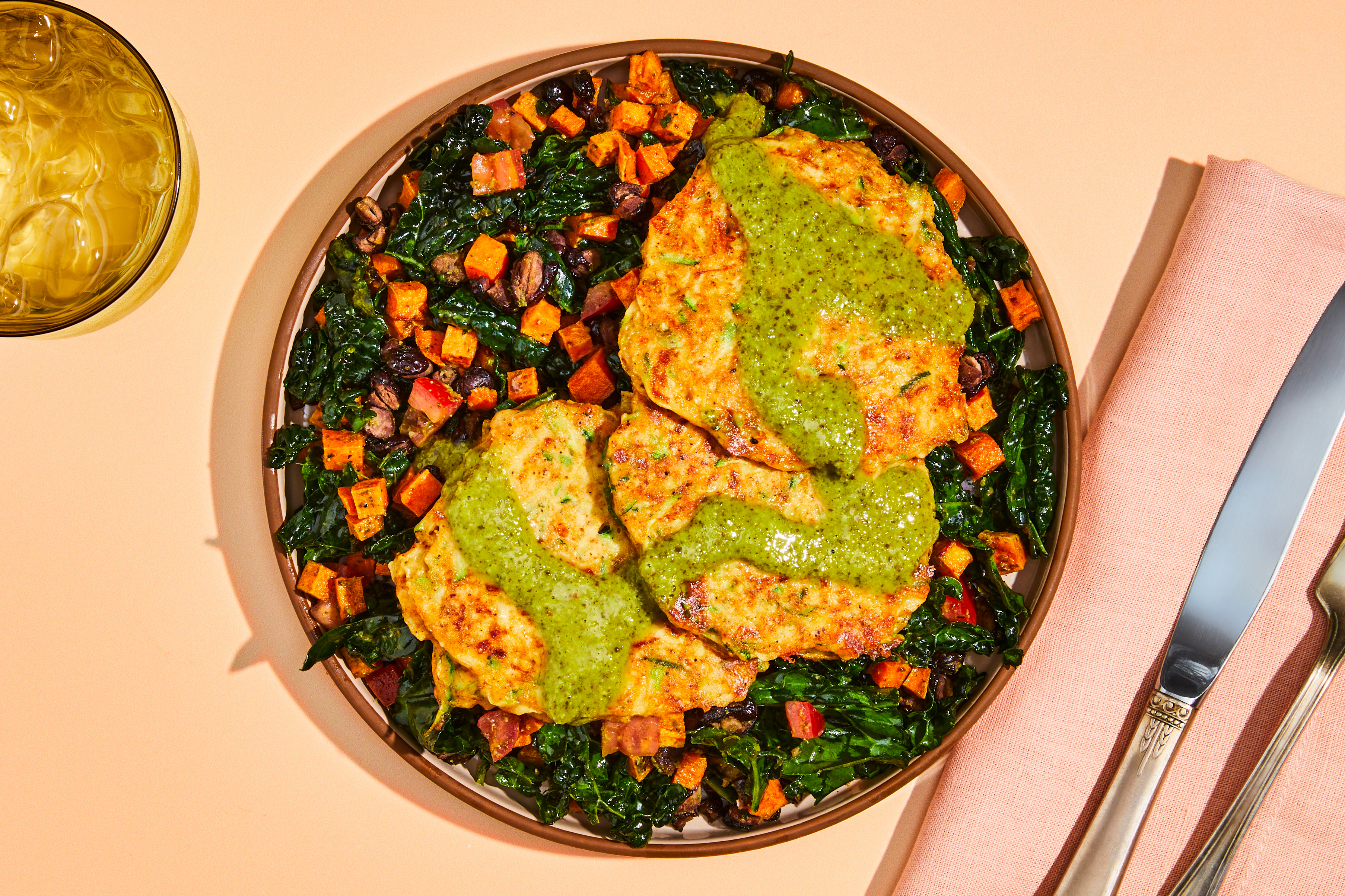 Southwest Summer Squash Fritters