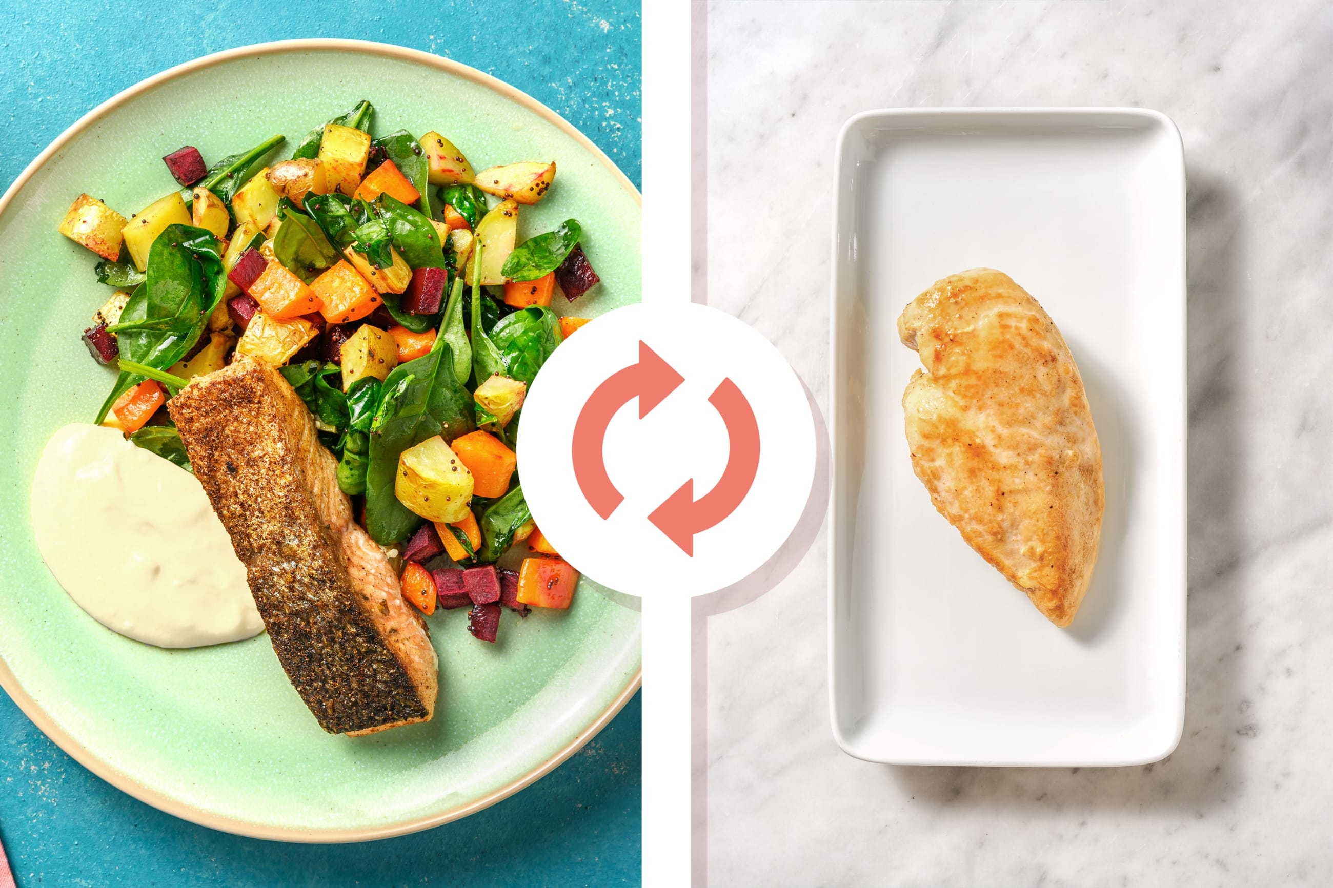 Mumbai-Spiced Chicken & Bombay Roast Veggie Toss