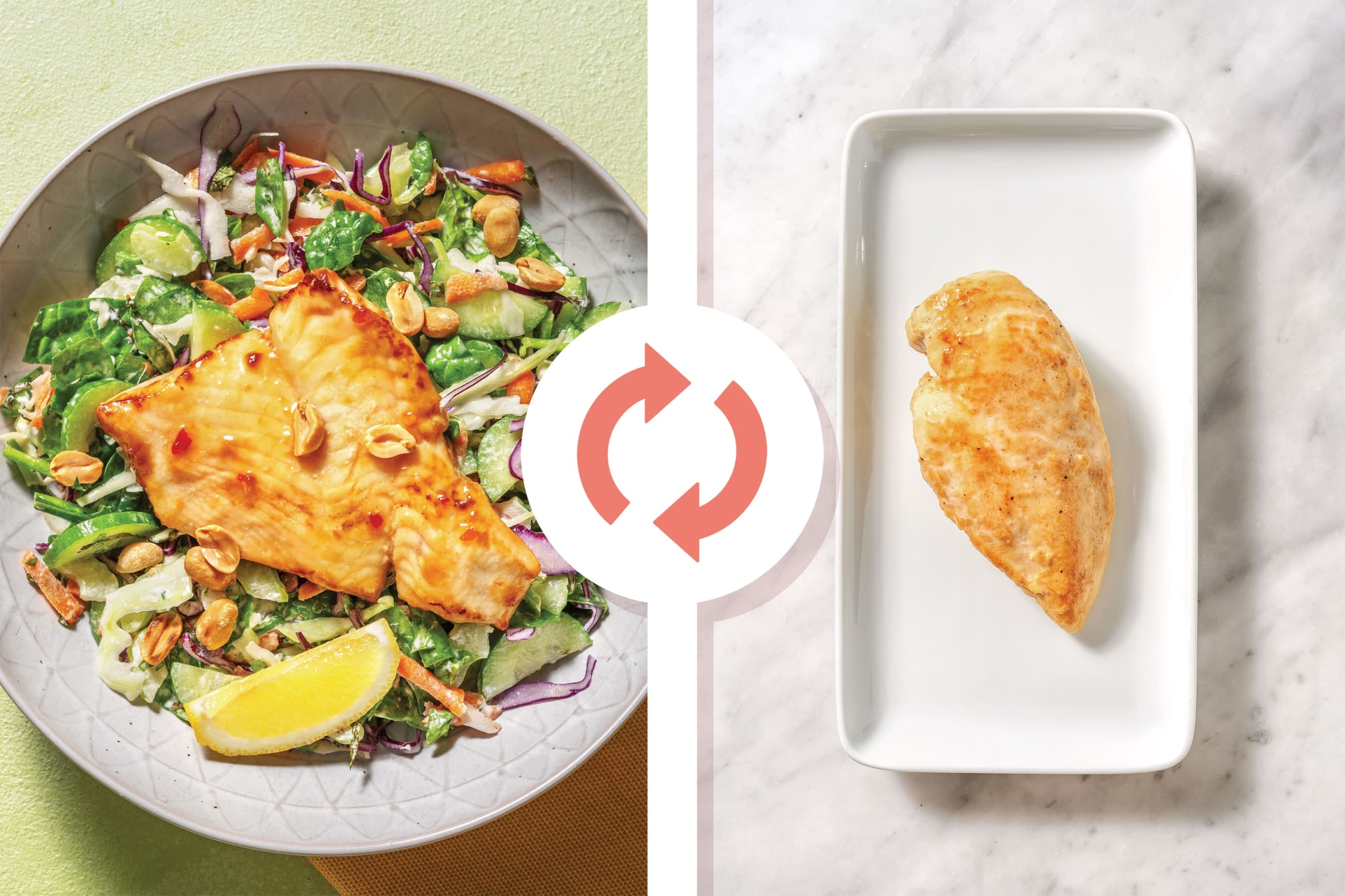 Zesty Sweet Chilli Chicken & Creamy Asian Slaw