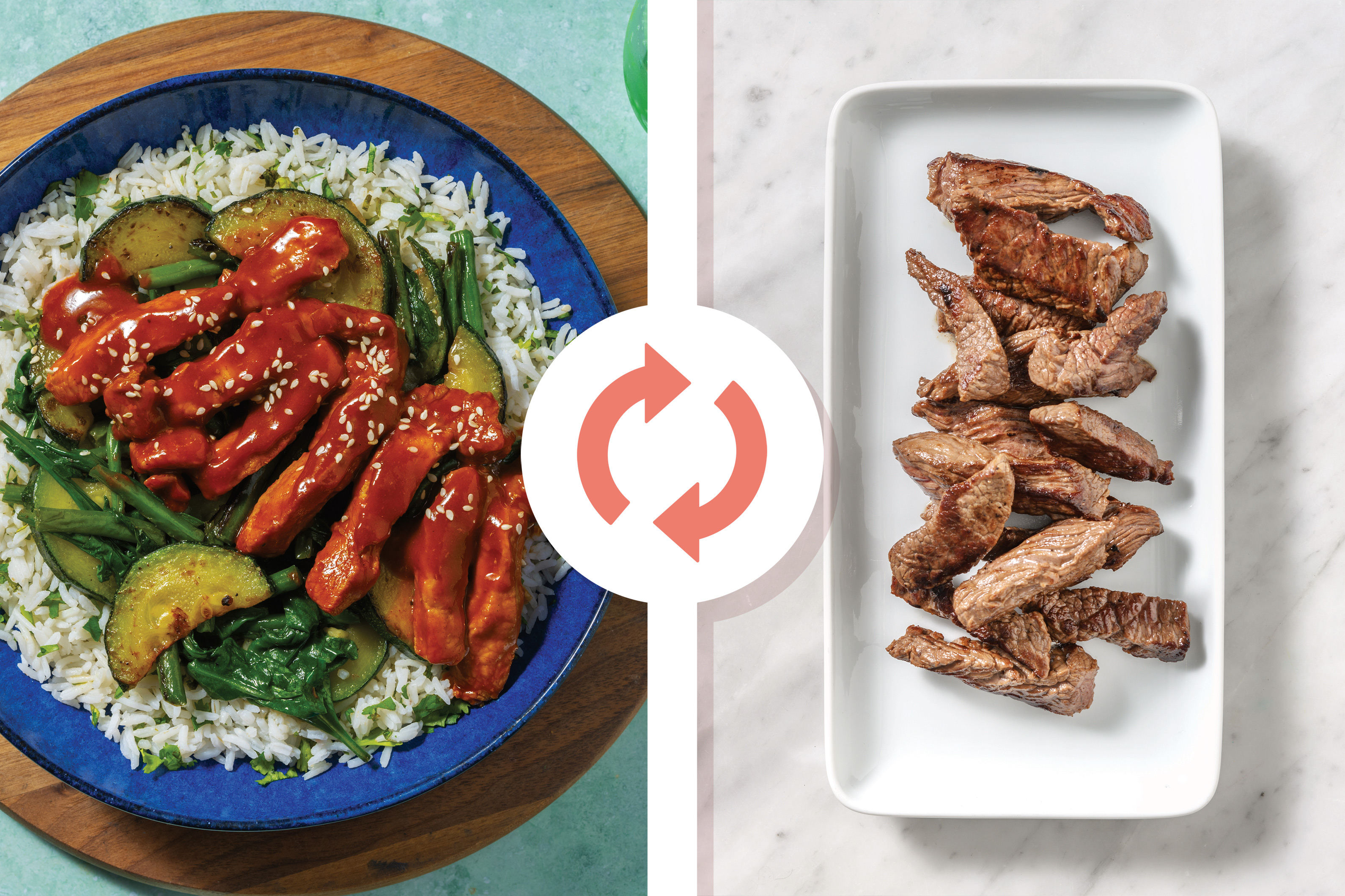 Quick Sichuan Beef & Ginger Greens