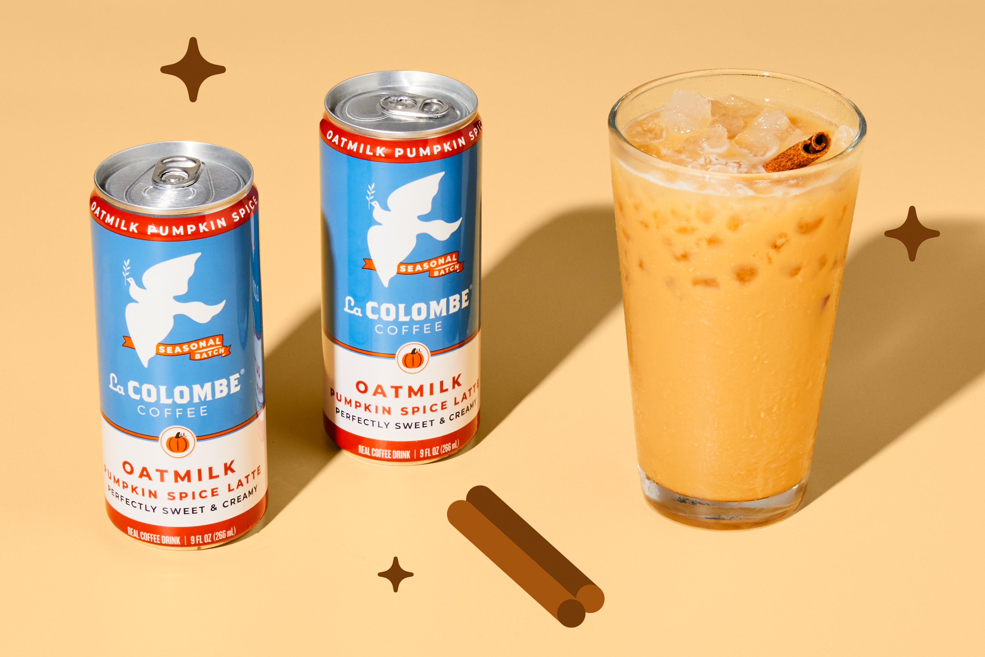 La Colombe Pumpkin Spice Oat Lattes