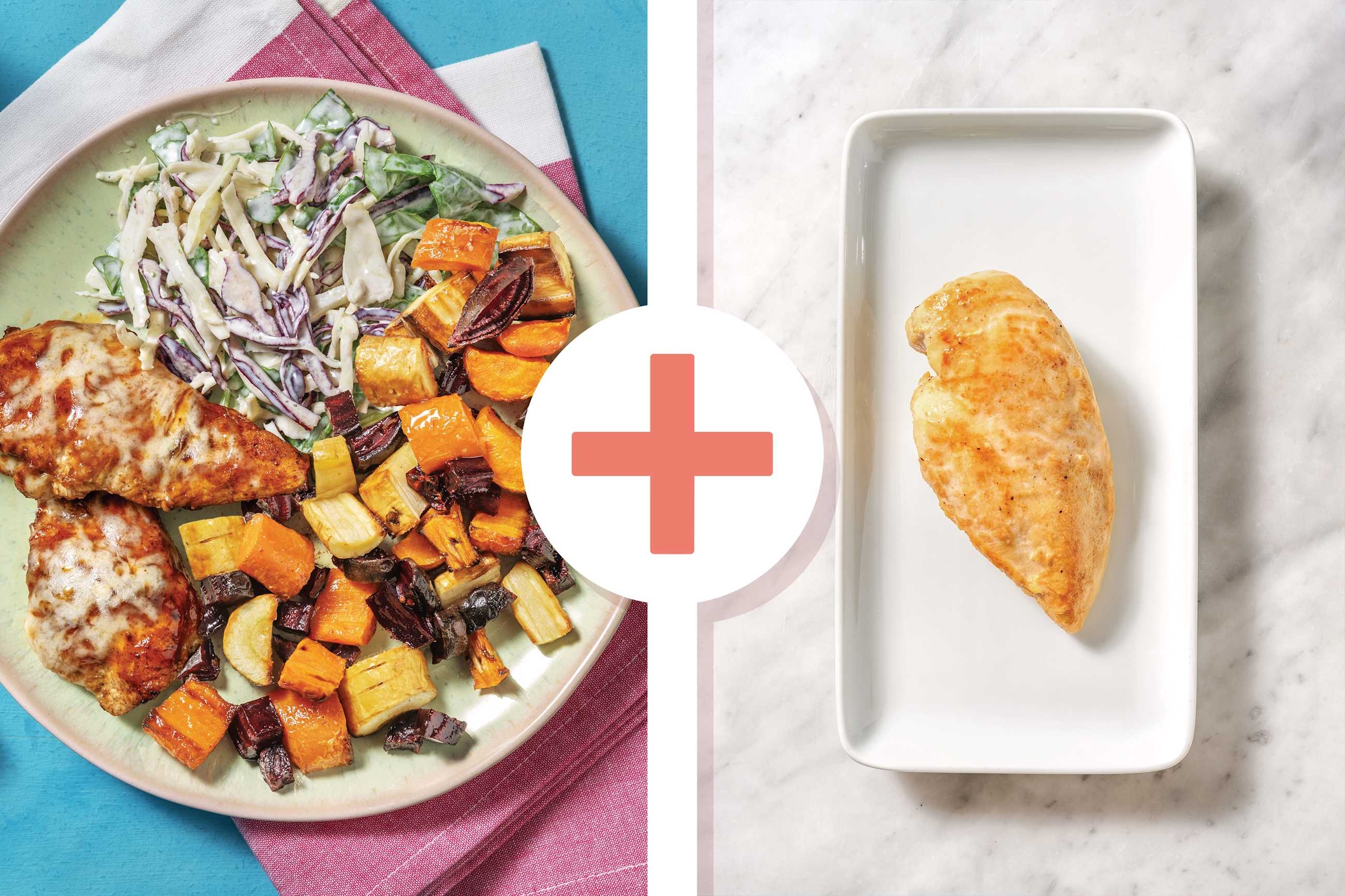 Double Cheesy BBQ Chicken