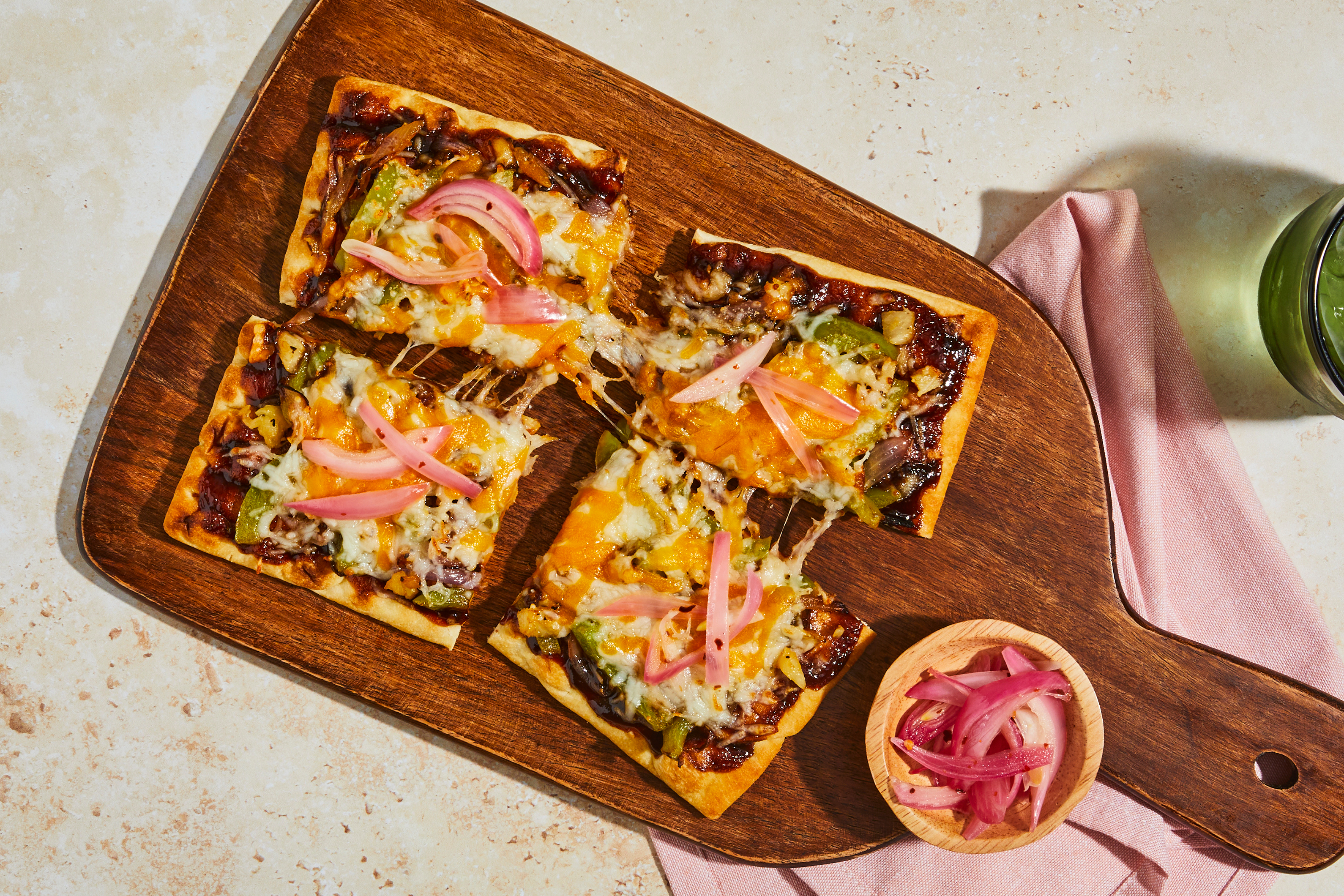 Pineapple BBQ Flatbreads