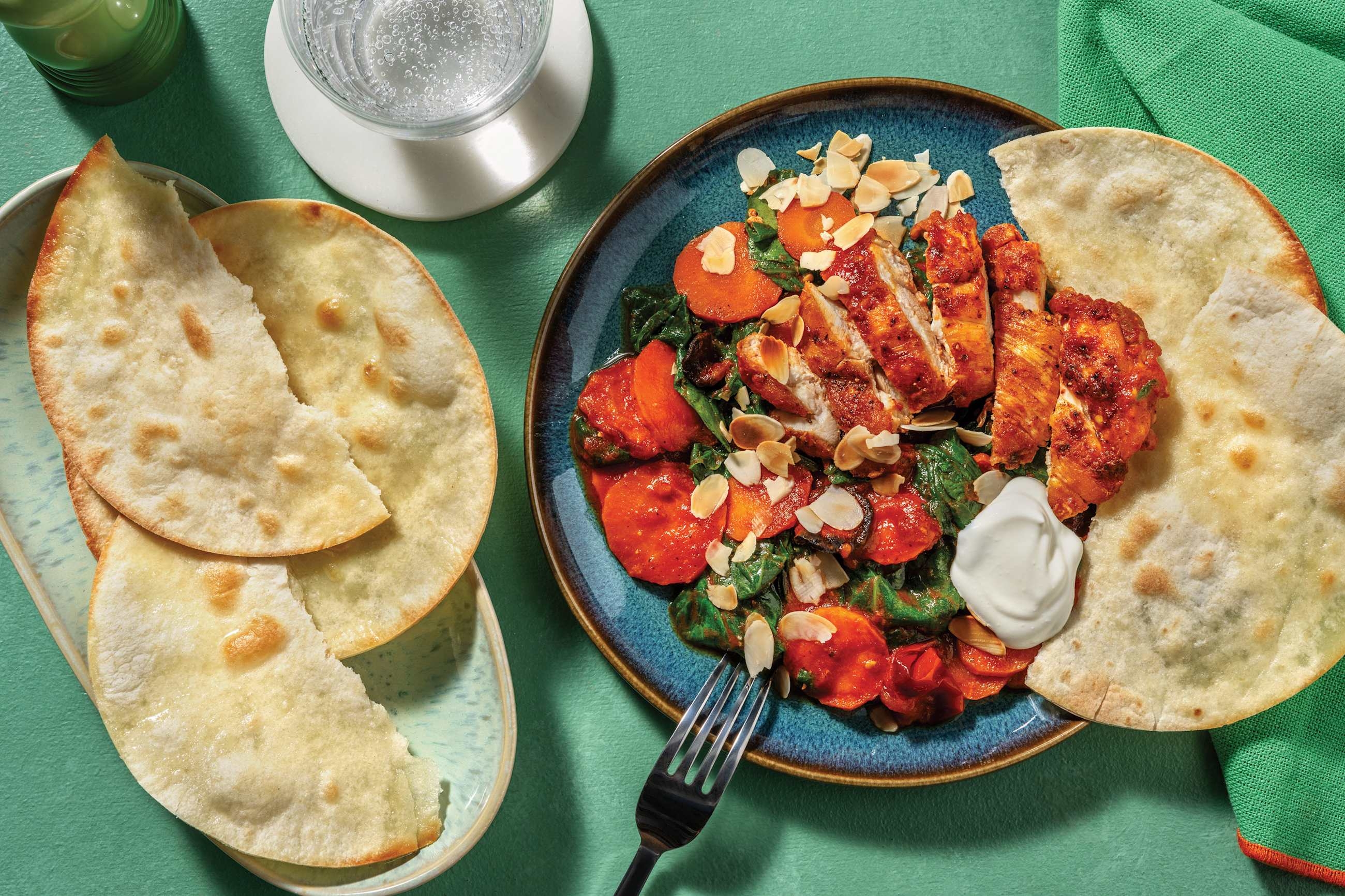 One-Dish Tandoori Chicken & Veggie Bake