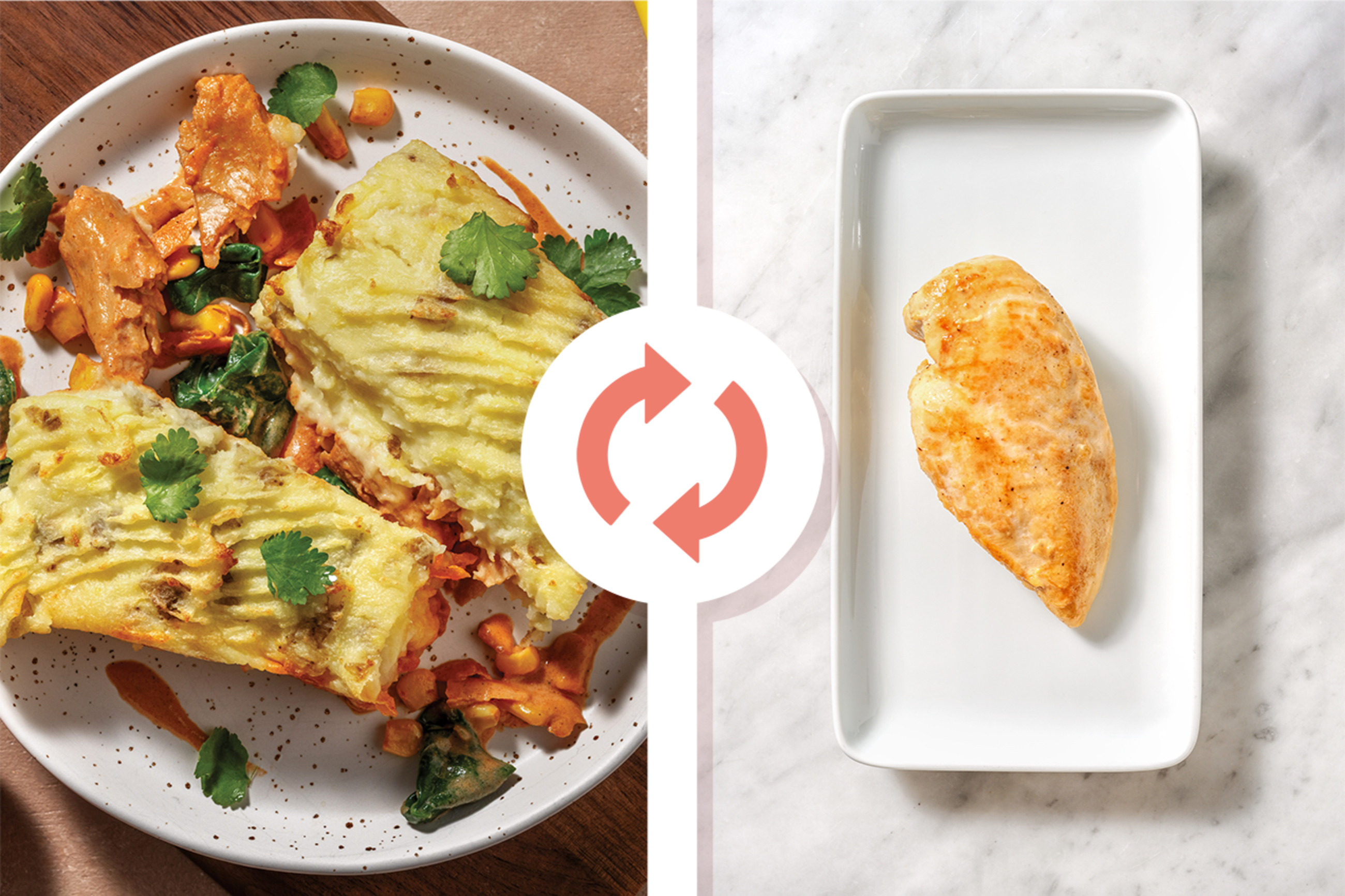 Coconut Jerk Chicken Pie