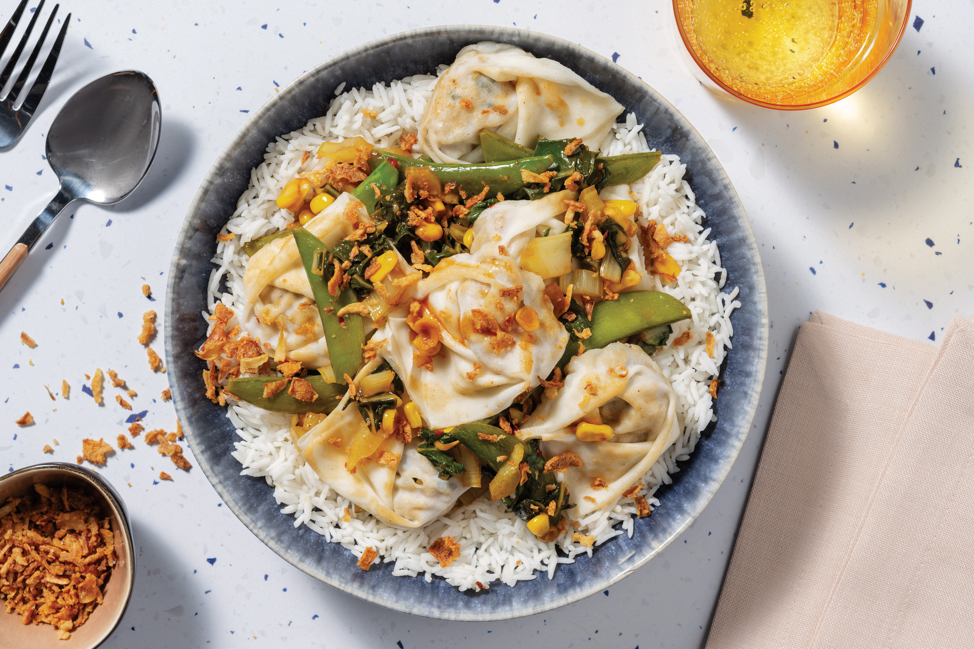 Sweet Chilli & Oyster Sauce Prawn Wontons