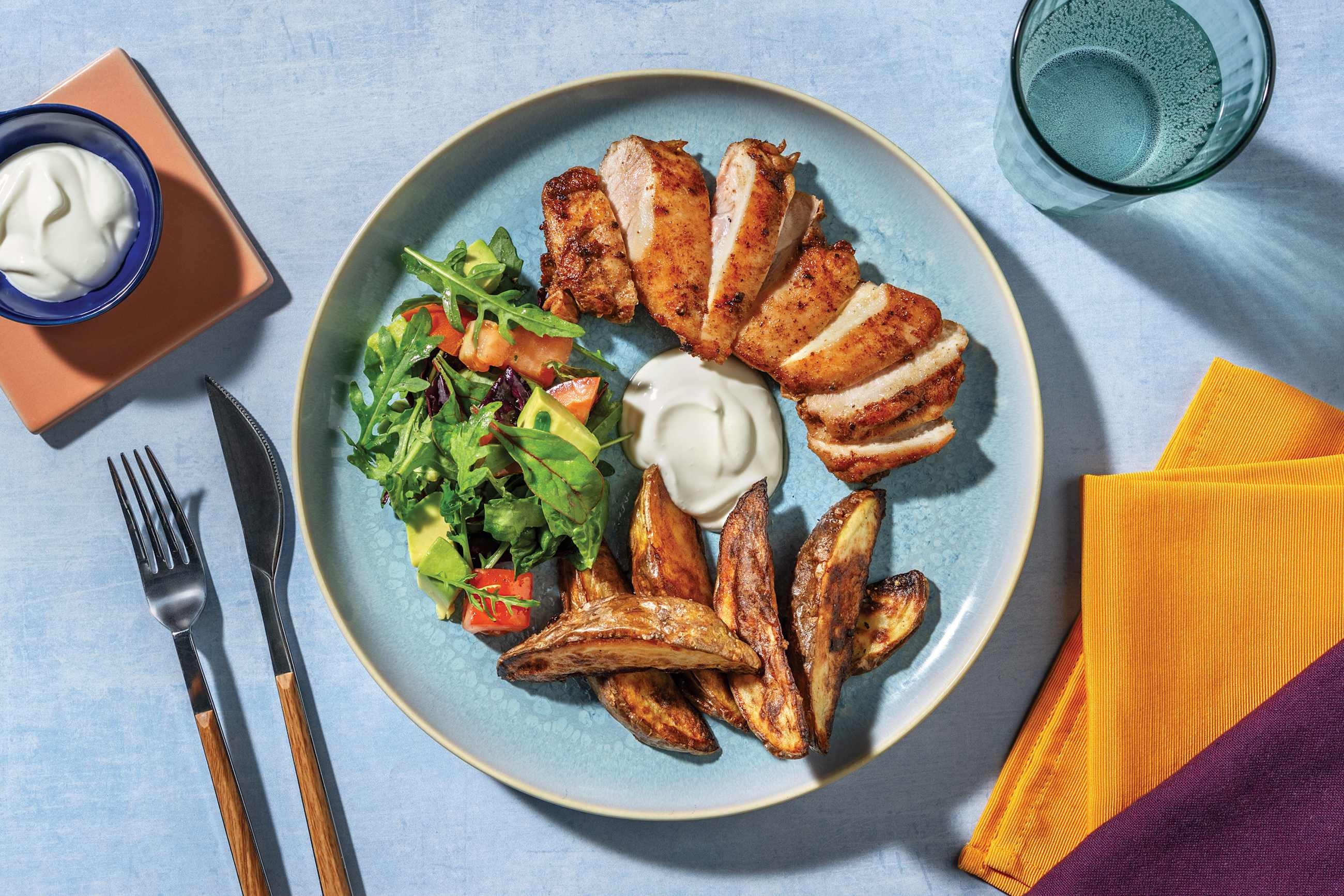 Middle Eastern Honey Chicken