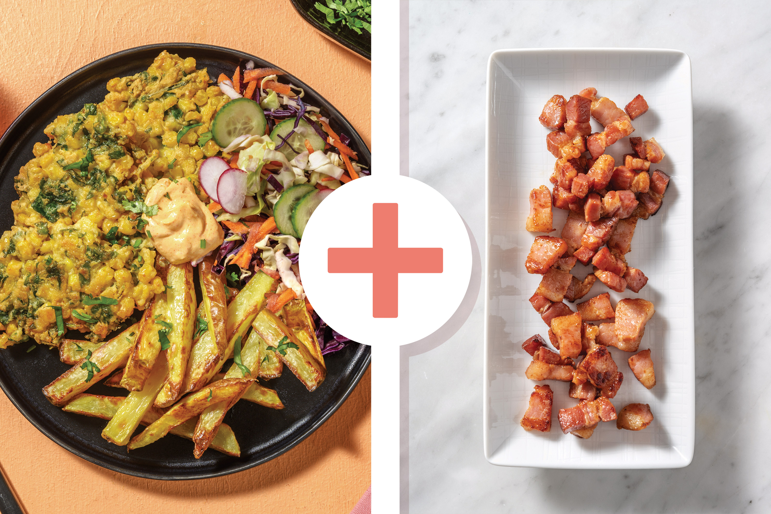 Mexican Bacon & Corn Fritters