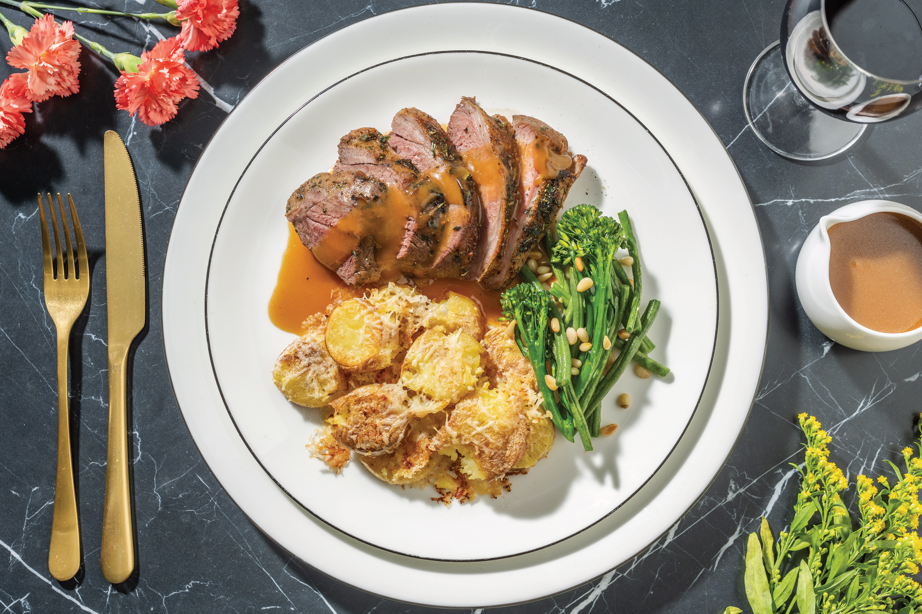 Tuscan Lamb Shoulder & Gravy Sauce