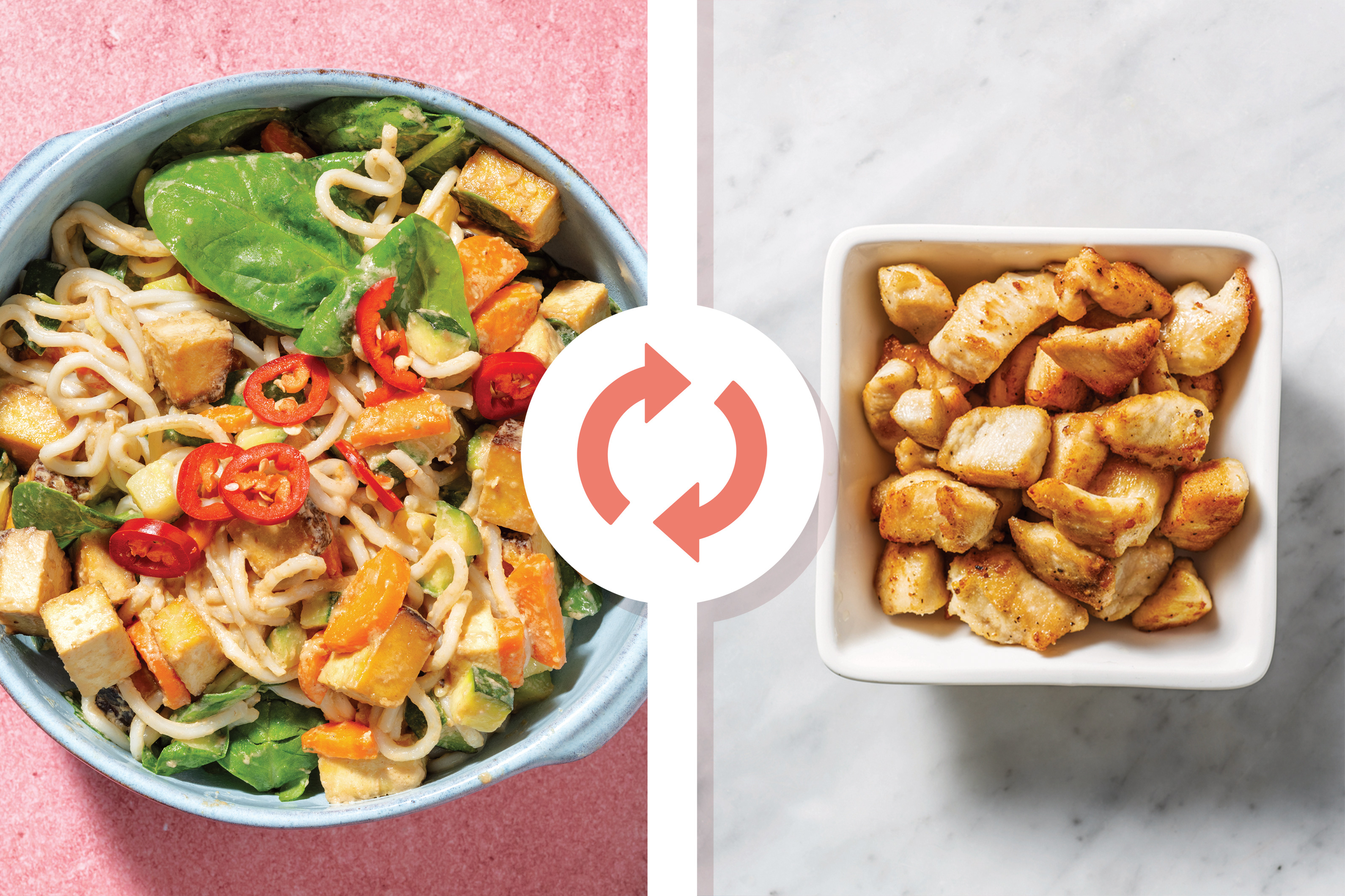 Hoisin Peanut Chicken & Konjac Noodle Stir-Fry