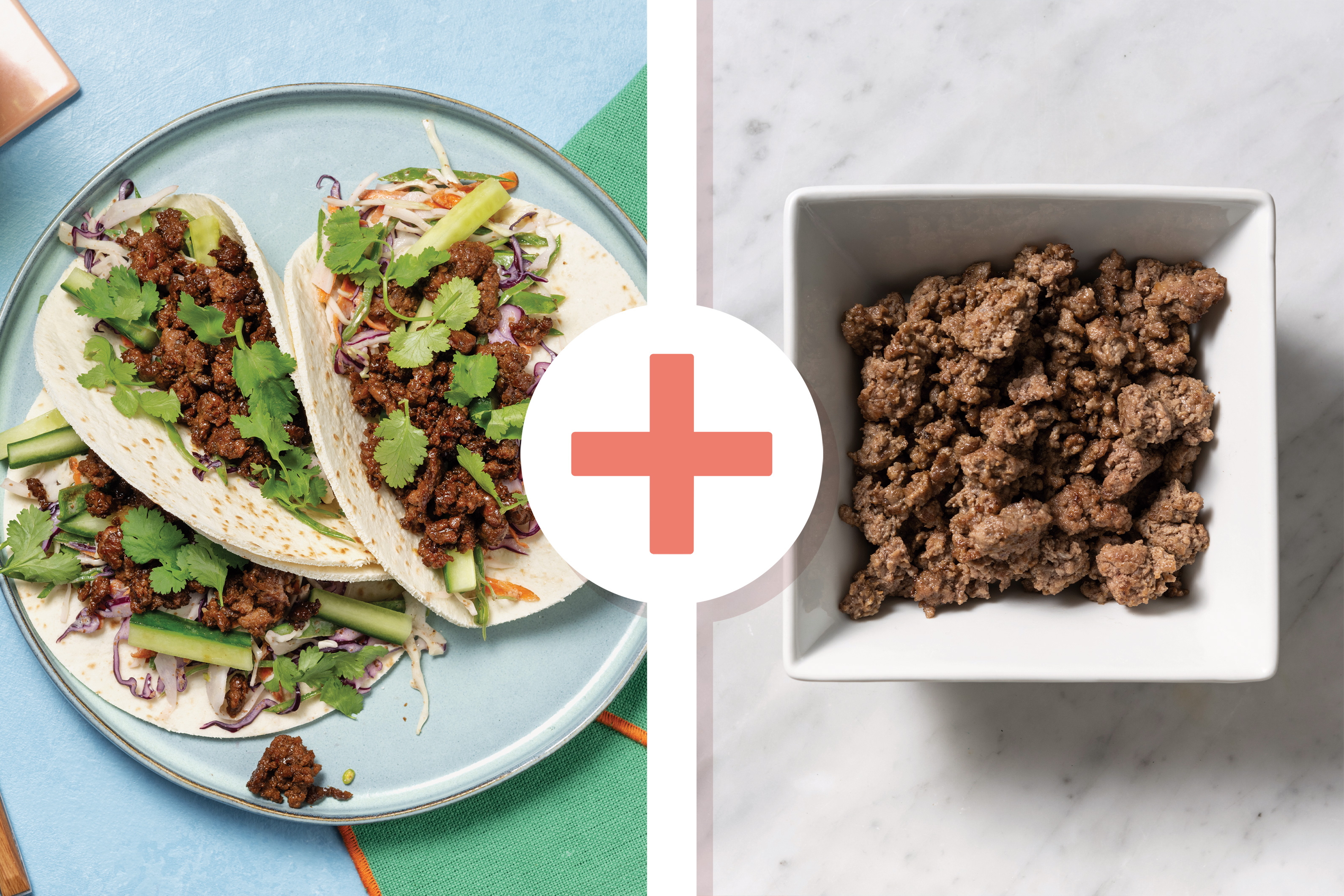 Double Oyster-Sweet Chilli Beef Tacos