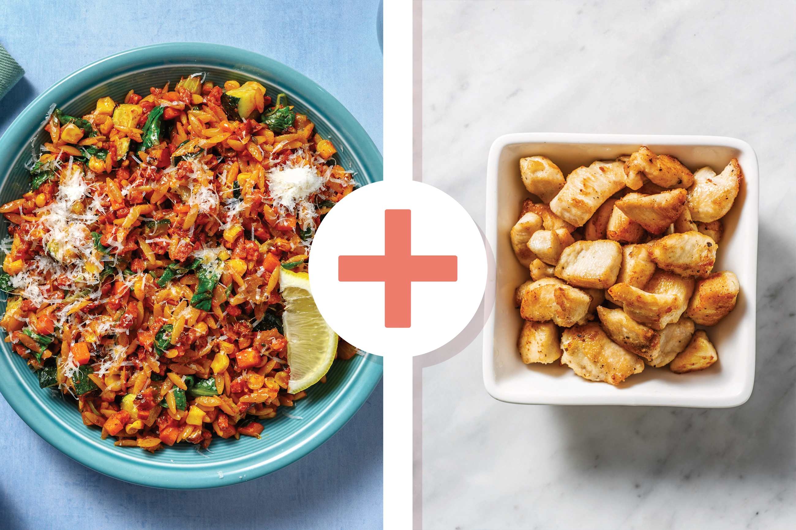 Chorizo, Chicken & Corn Risoni